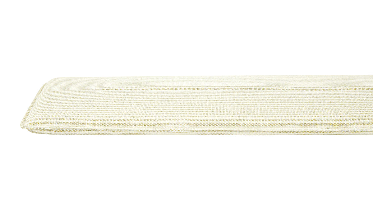 Bench Seat Cushion, 52In, Oxford Stripe