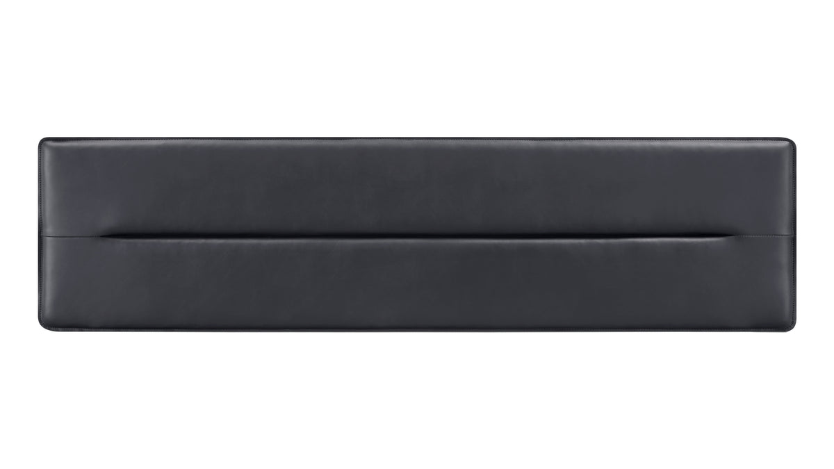 Bench Seat Cushion, 59In, Black