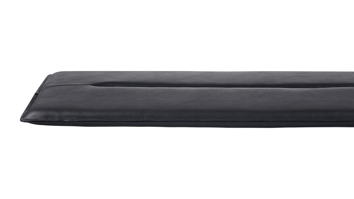 Bench Seat Cushion, 59In, Black