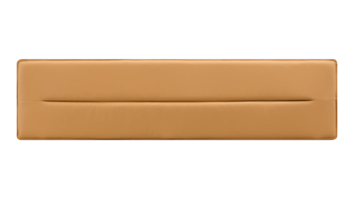 Bench Seat Cushion, 59In, Cognac
