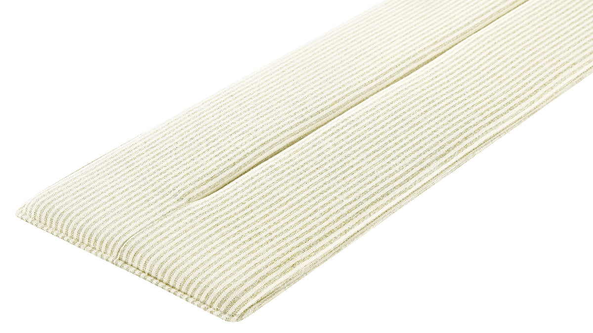 Bench Seat Cushion, 59In, Oxford Stripe — alternate view