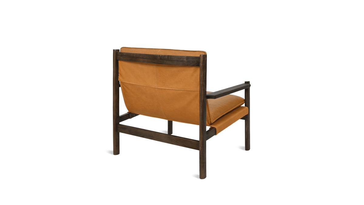 After Hours Lounge Chair, Walnut, Golden Tan
