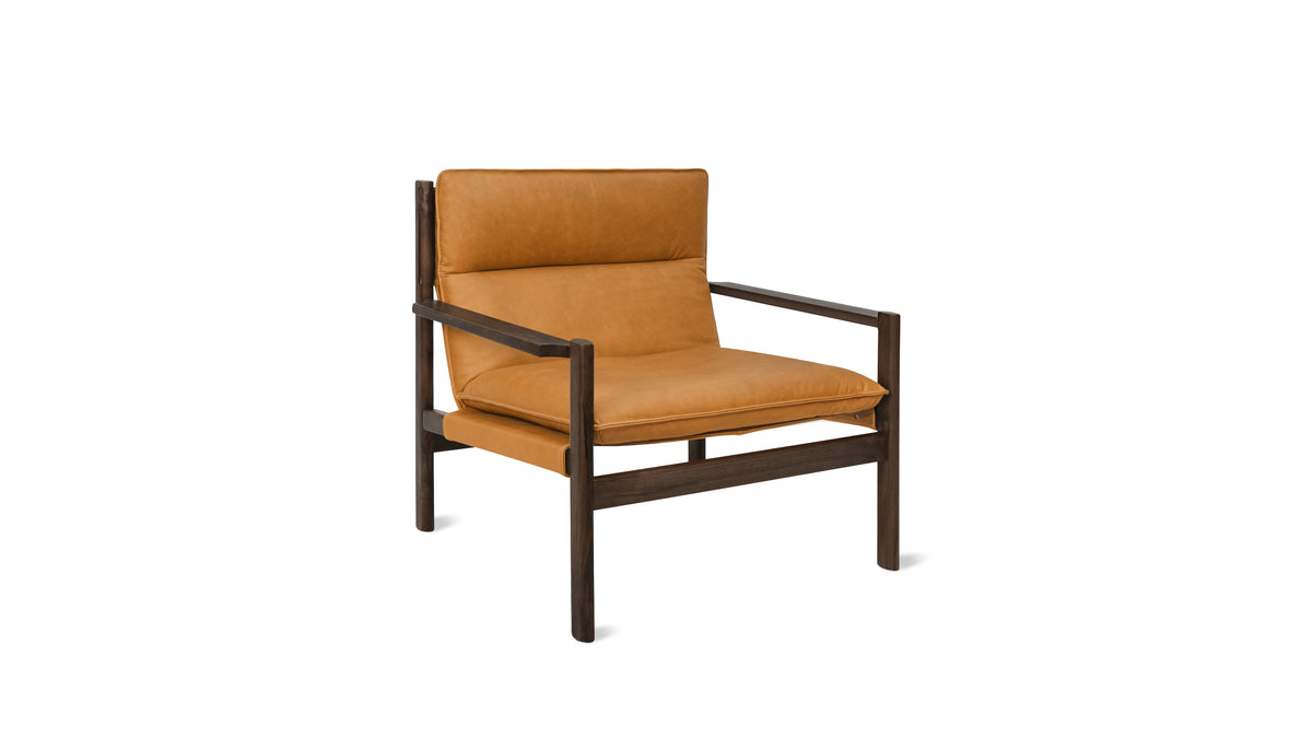 After Hours Lounge Chair, Walnut, Golden Tan_image