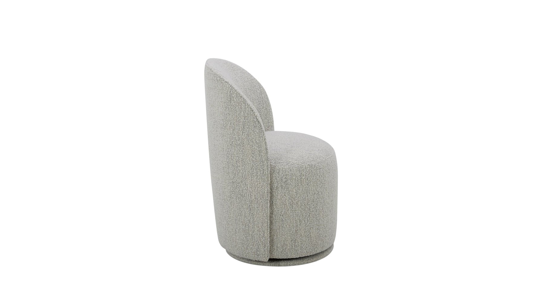 Dialed In Swivel Dining Chair, Arctic - Image 11