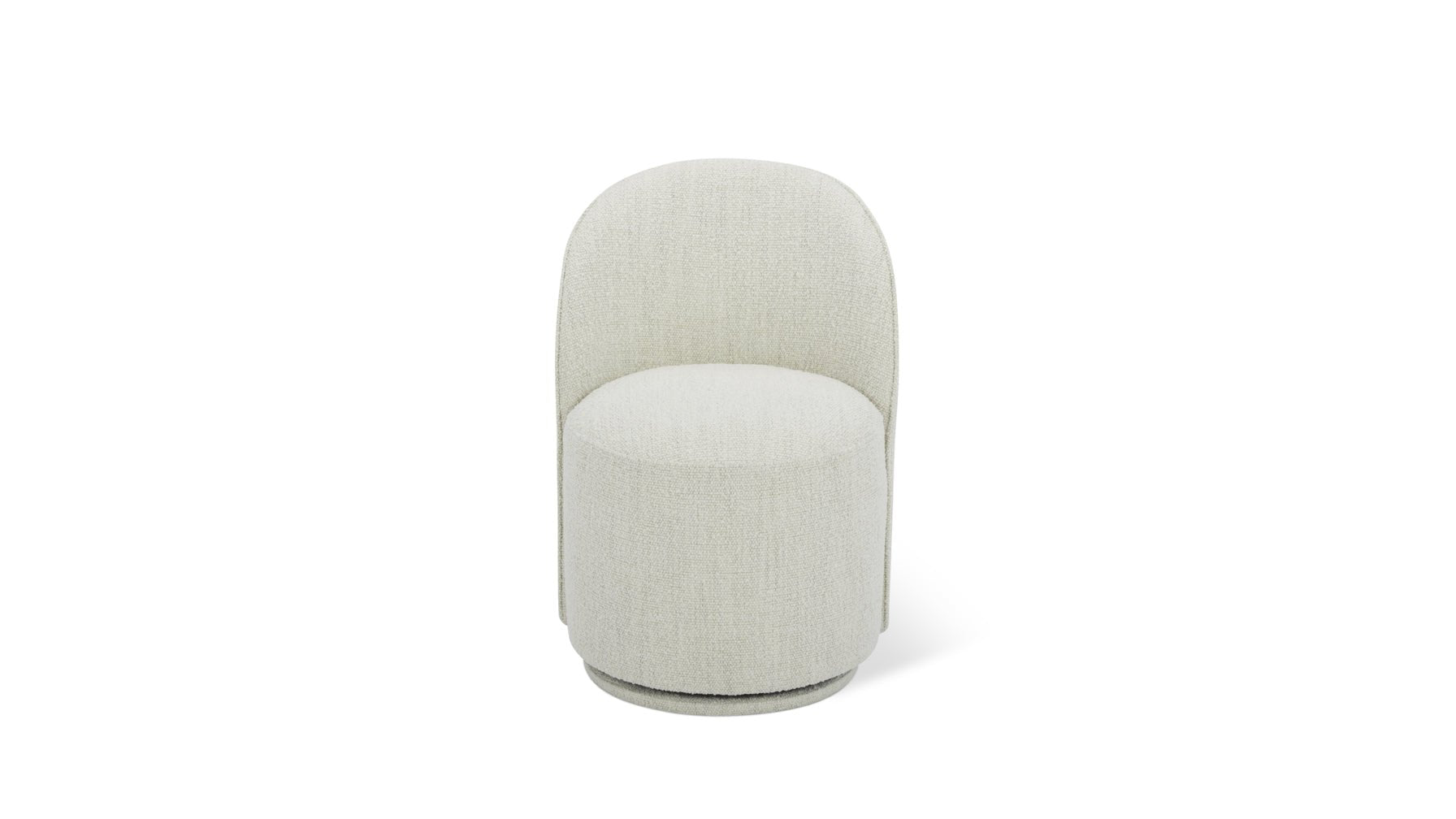 Dialed In Swivel Dining Chair, Sea Pearl_image