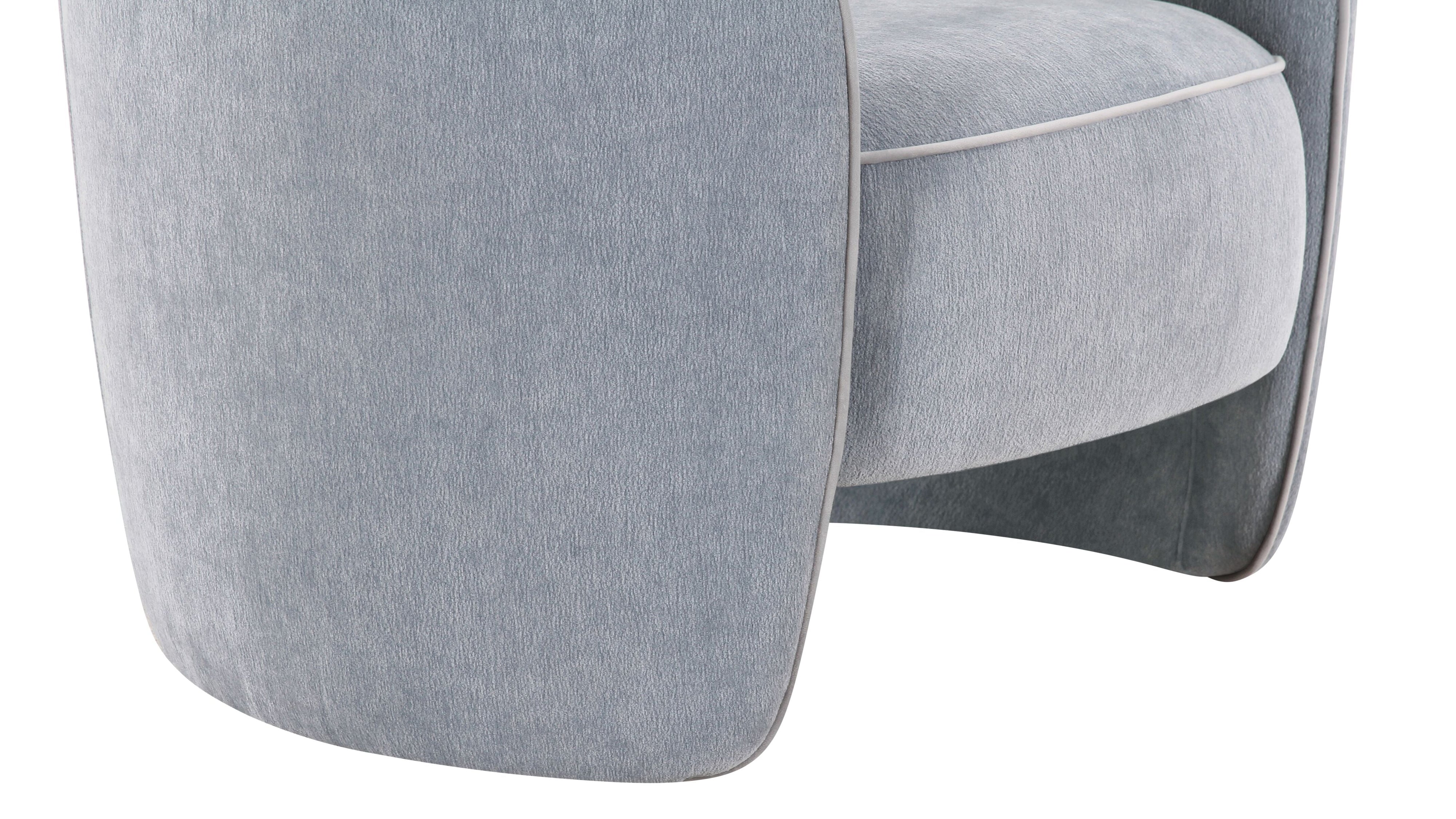 In the Groove Lounge Chair, Bluebell