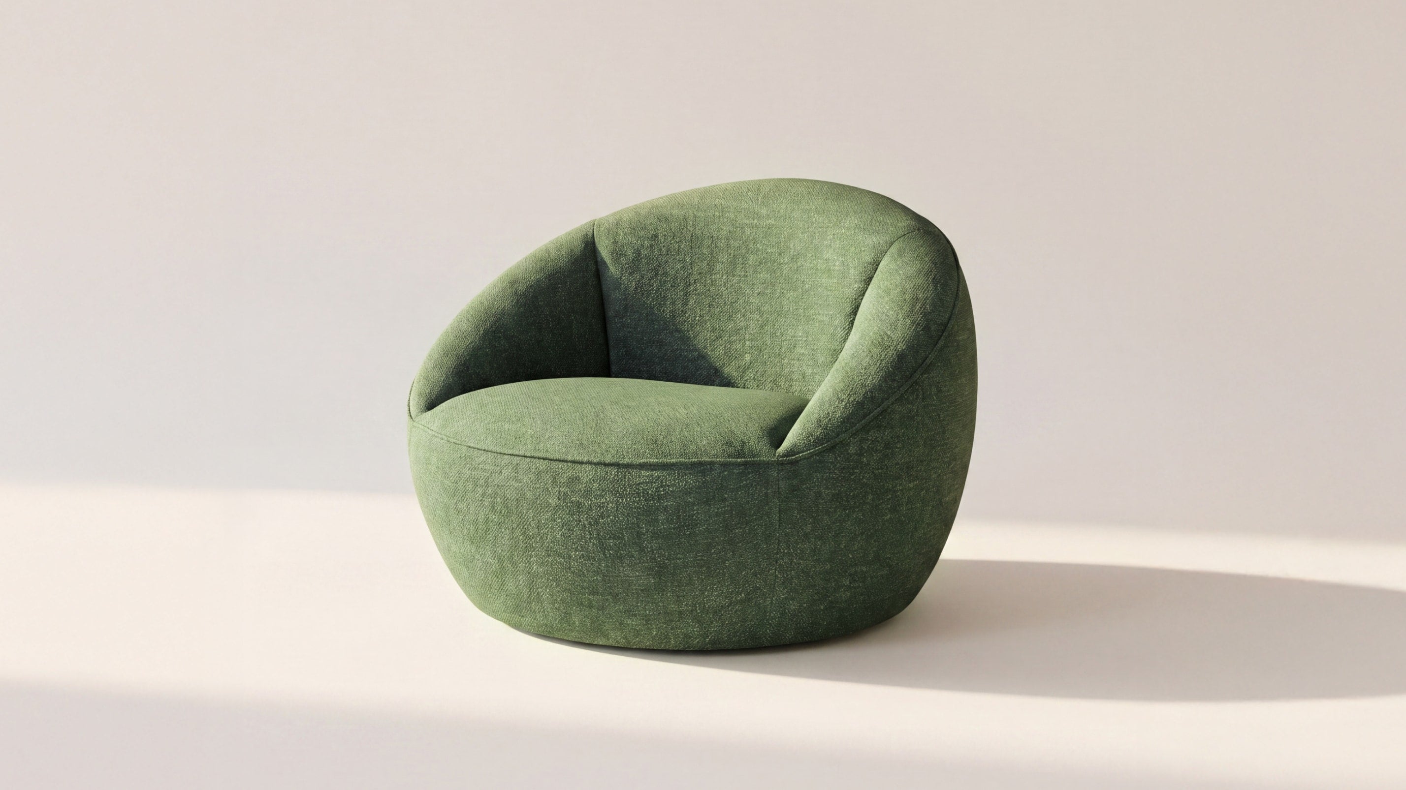 Round Trip Swivel Lounge Chair, Loden