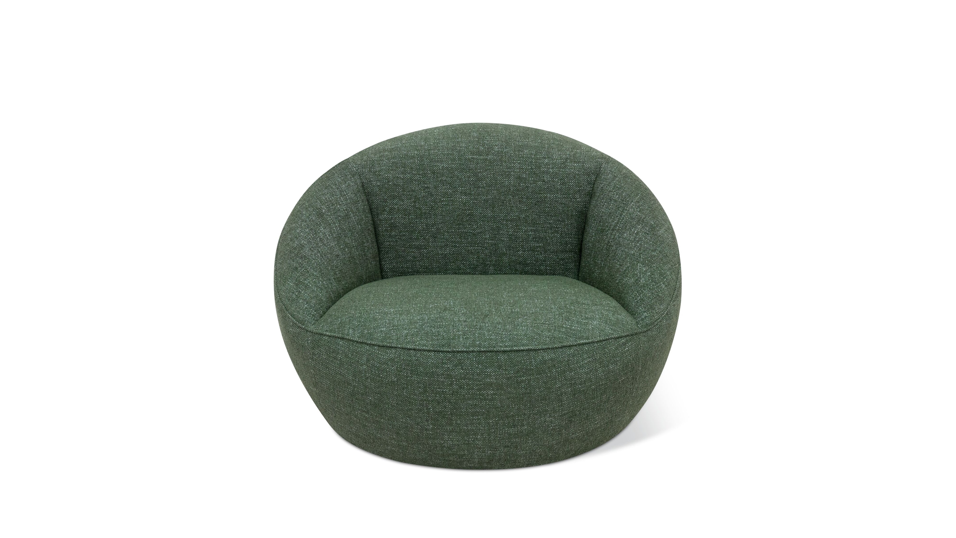 Round Trip Swivel Lounge Chair, Loden