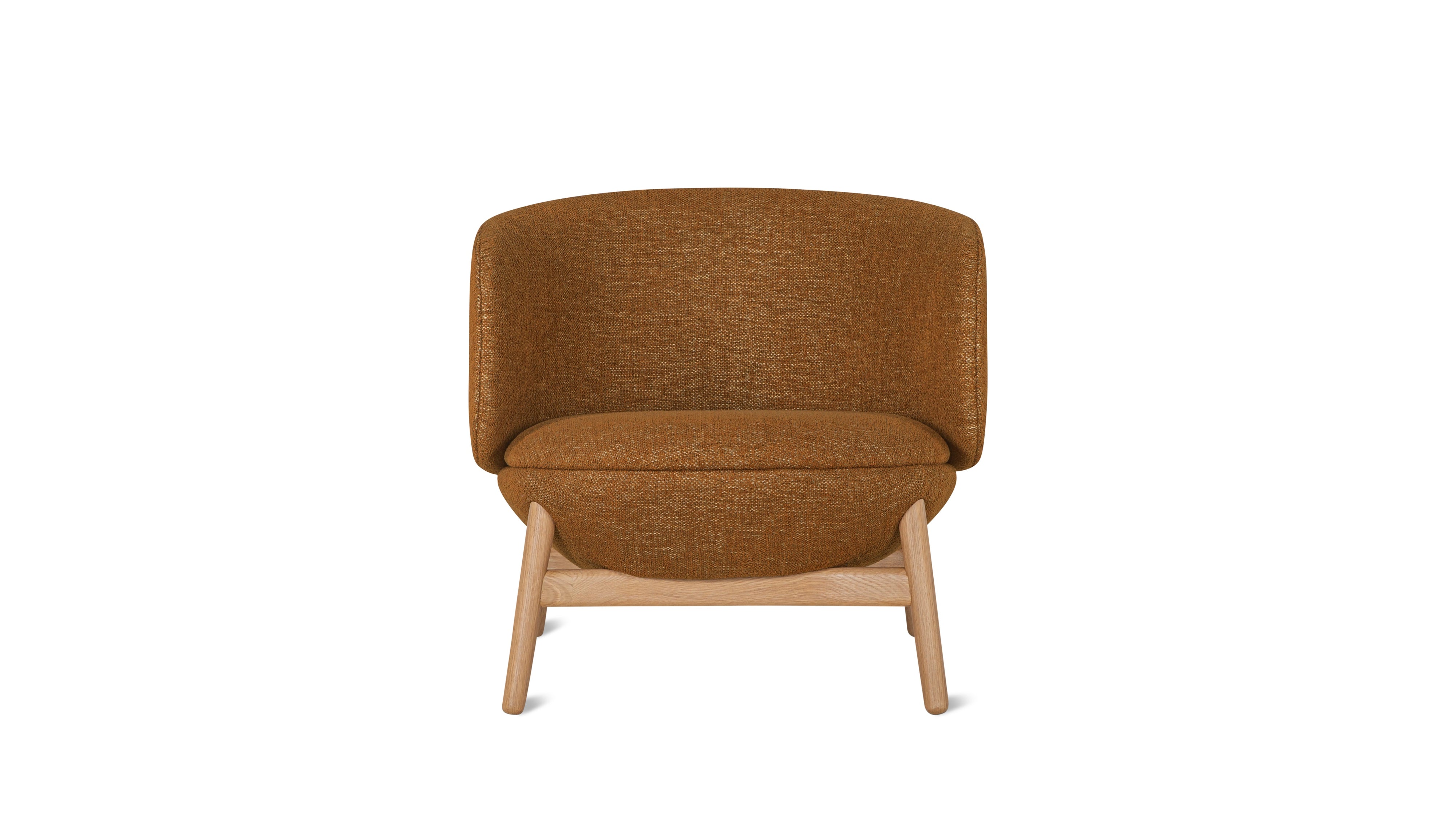 Happy Place Lounge Chair, Oak, Autumn