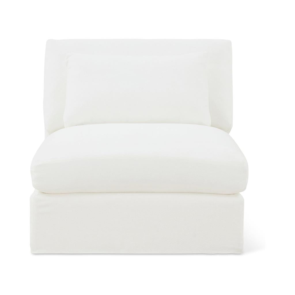 Get Together™ Armless Chair, Large, Sea Salt