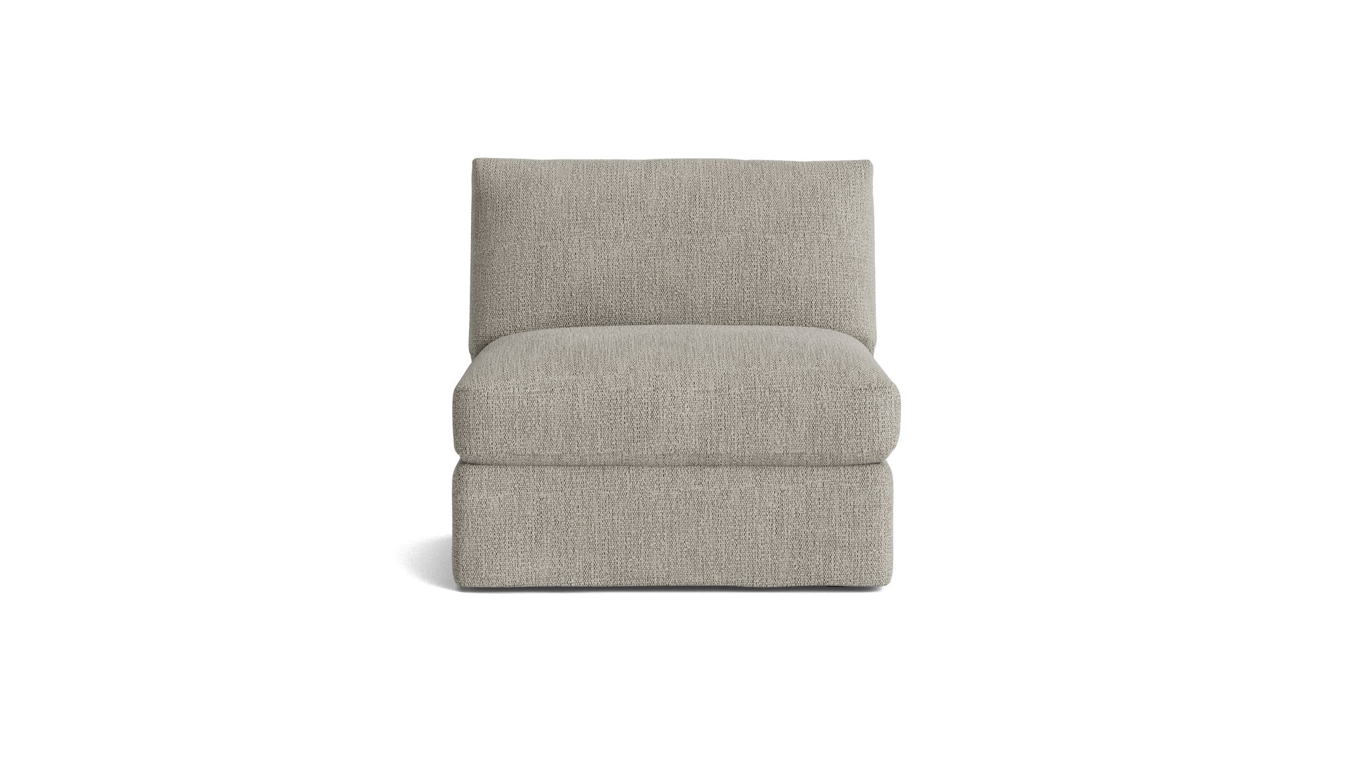 Get Together™ Armless Chair, Large, Oatmeal_image