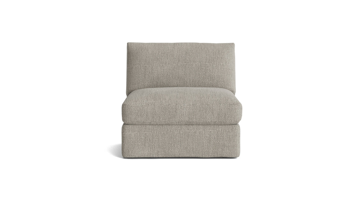 Get Together™ Armless Chair, Large, Oatmeal