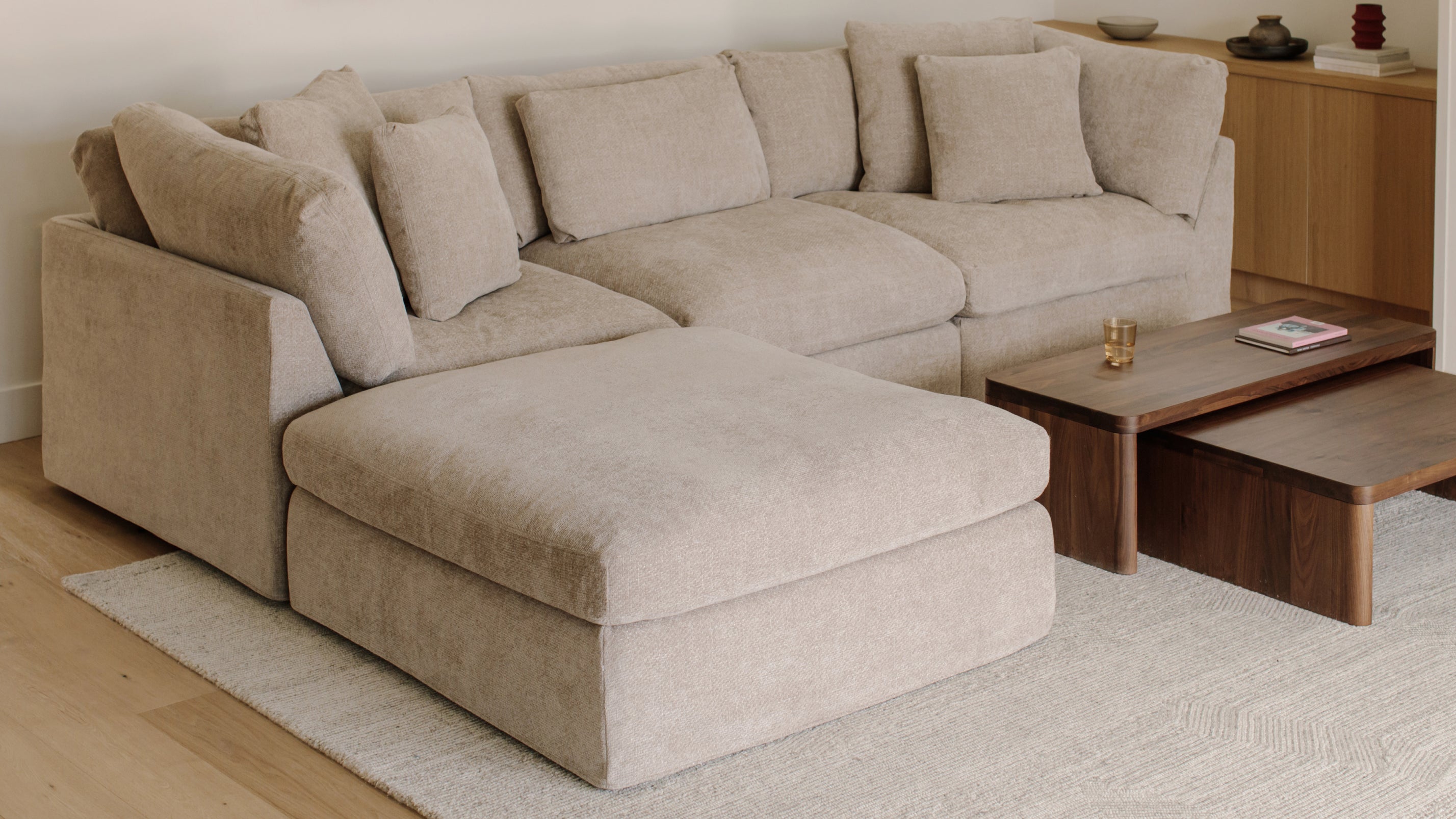 Get Together™ Armless Chair, Standard, Champagne - Sundays Company CanadaCHA-YJ-009-041