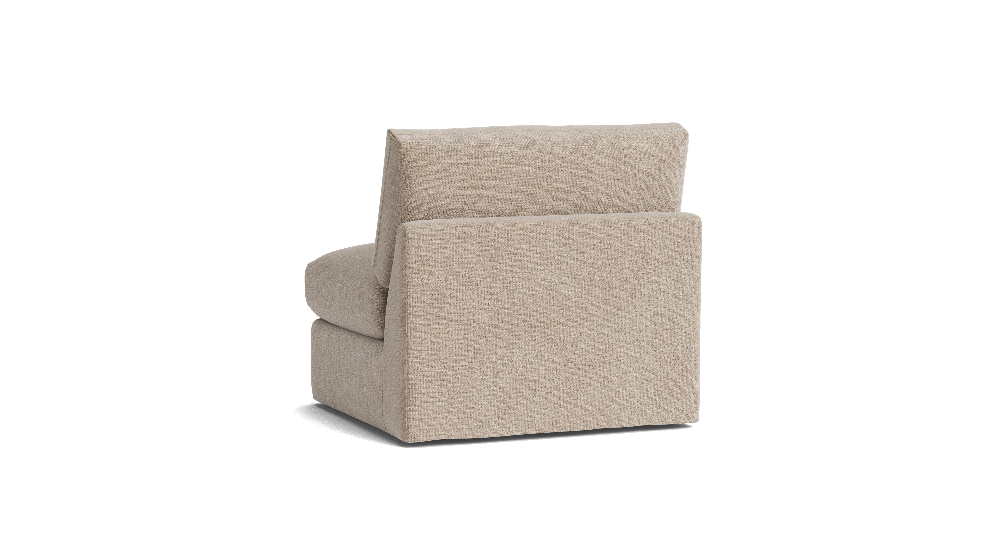 Get Together™ Armless Chair, Large, Champagne