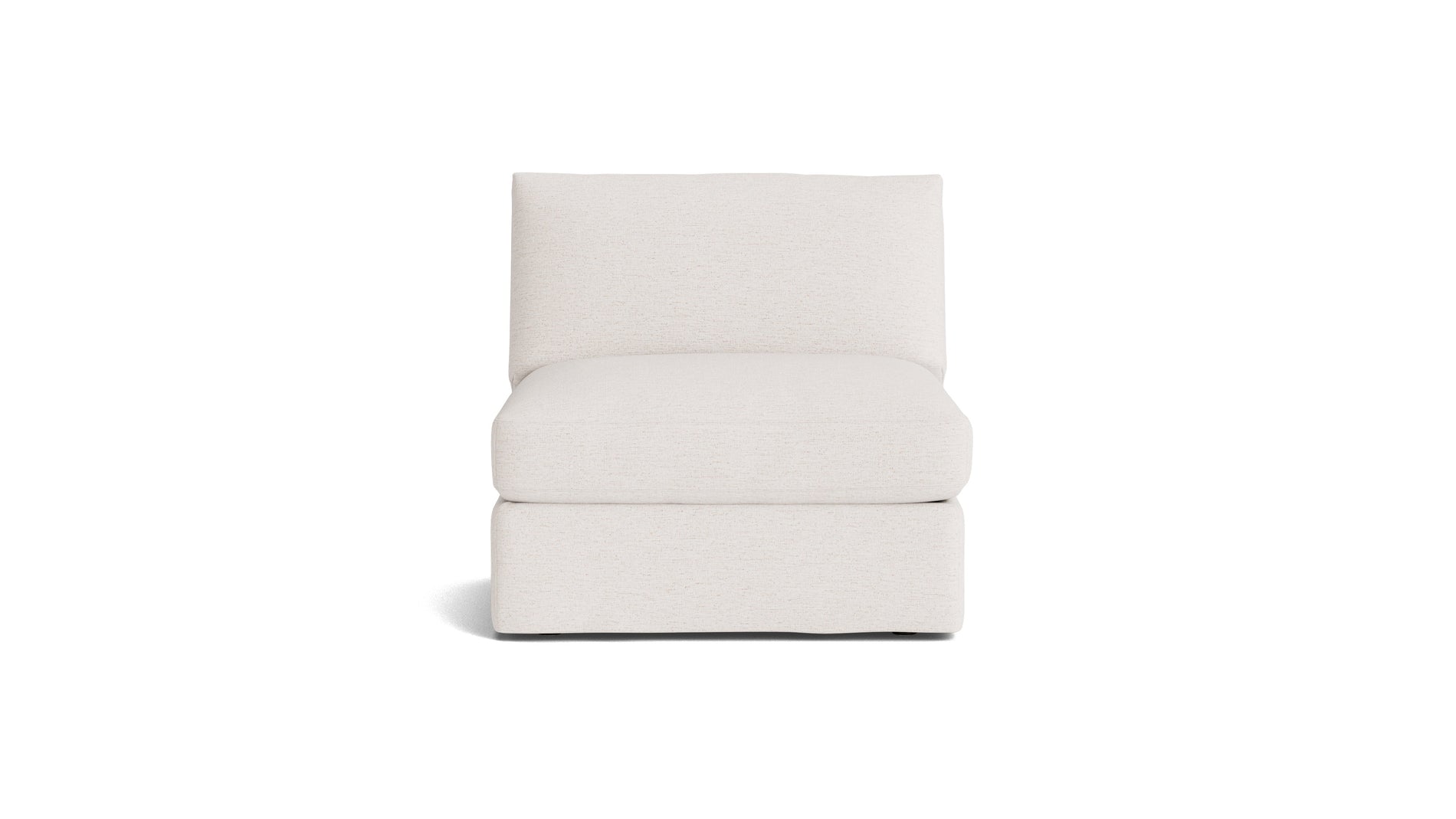 Get Together™ Armless Chair, Large, Nomad Snow_image
