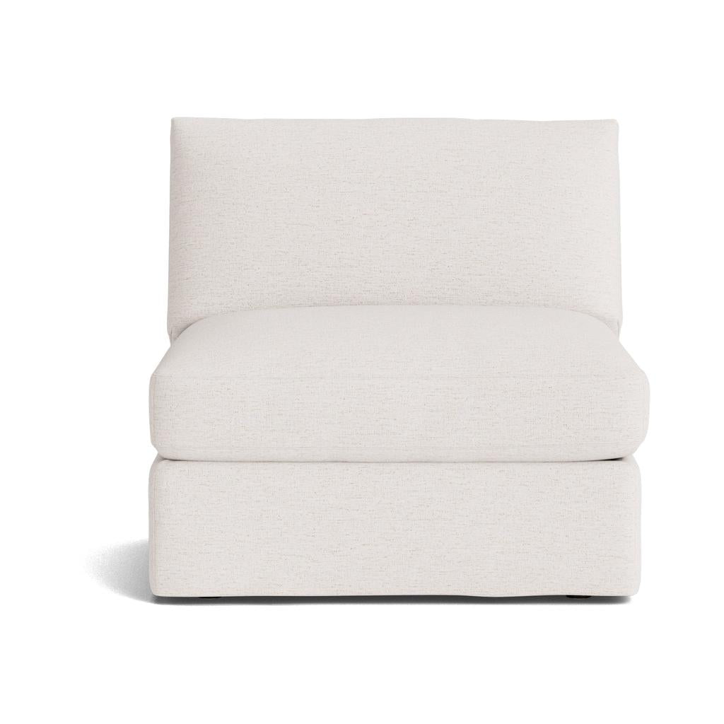Get Together™ Armless Chair, Large, Nomad Snow