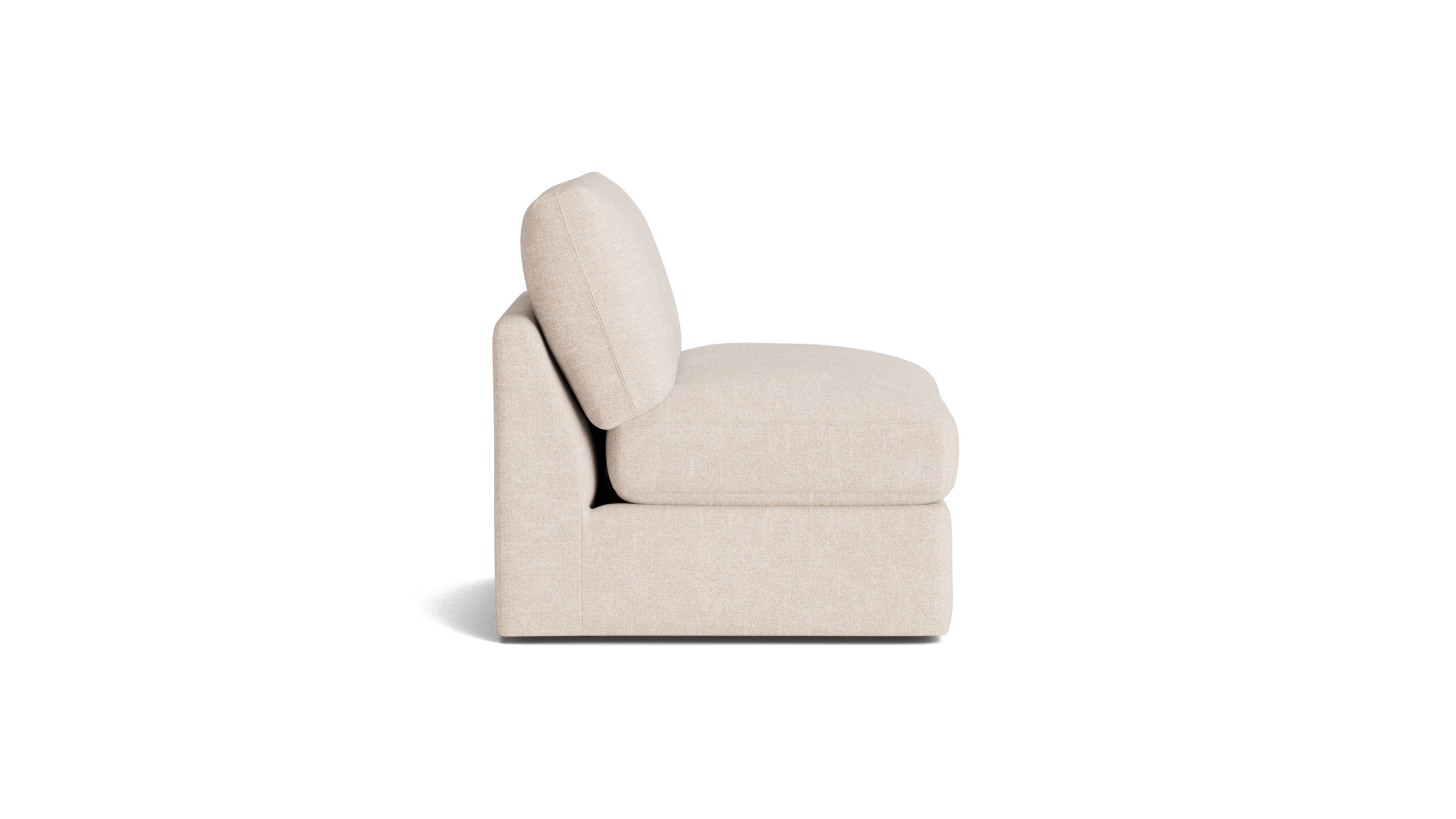 Get Together™ Armless Chair, Large, Sunbeam