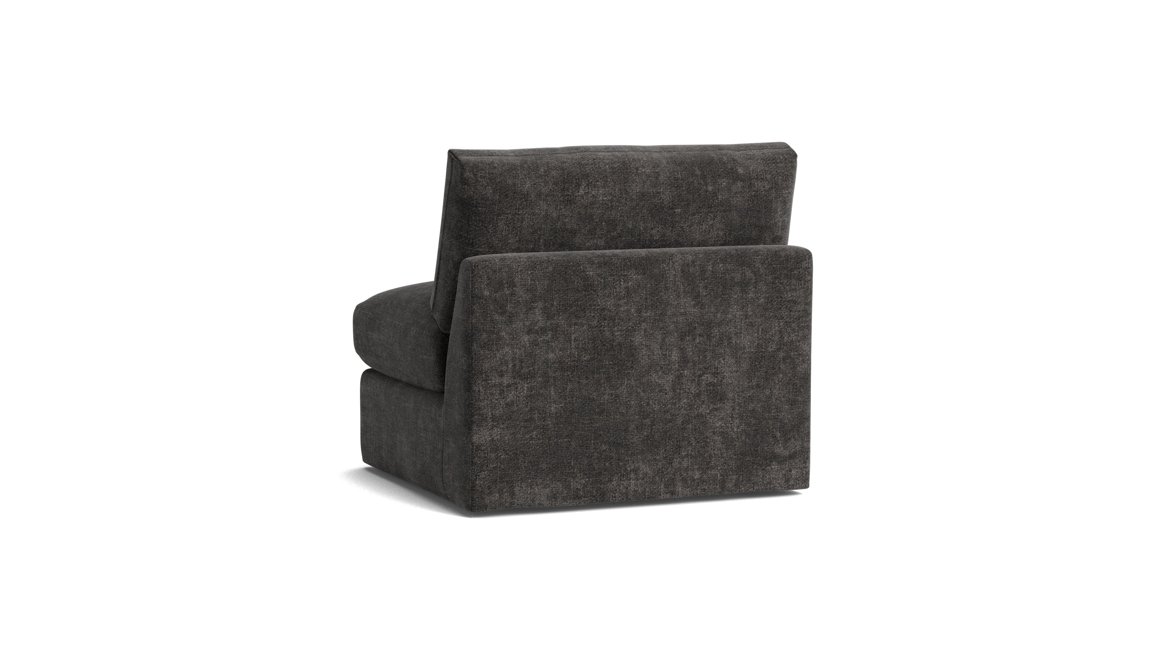 Get Together™ Armless Chair, Standard, Truffle