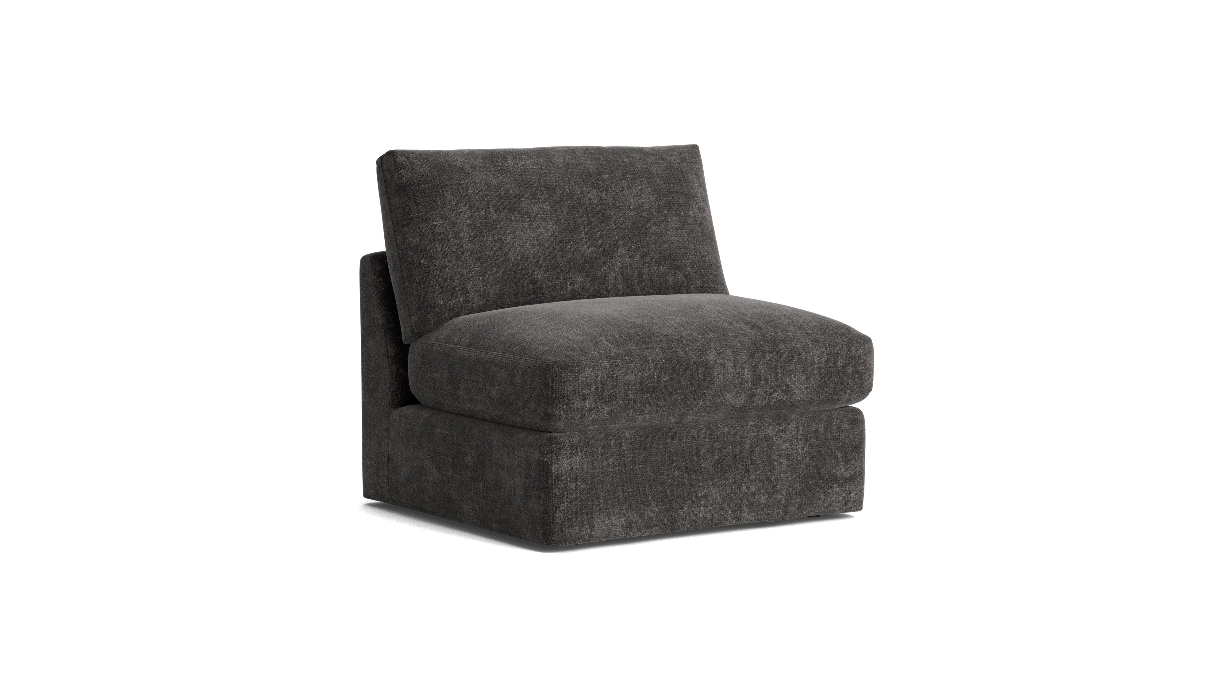 Get Together™ Armless Chair, Standard, Truffle