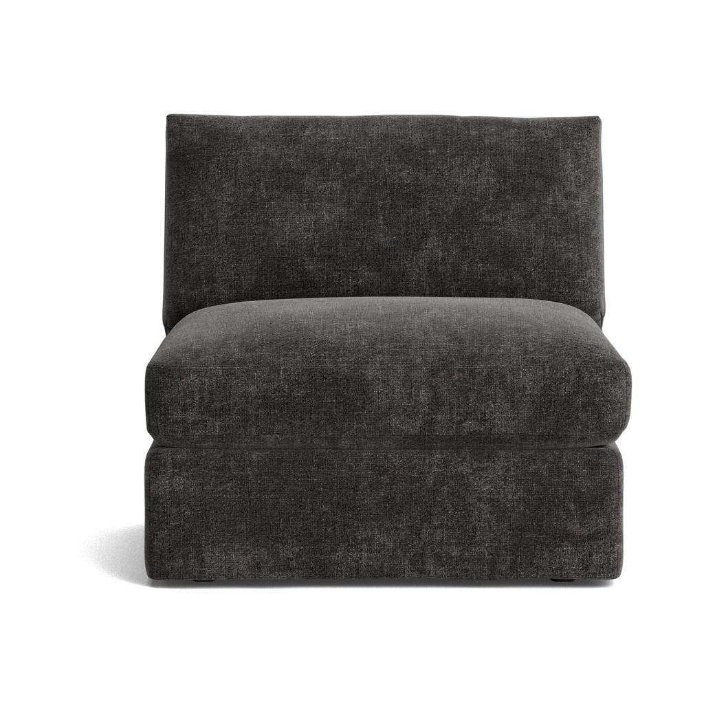 Get Together™ Armless Chair, Standard, Truffle