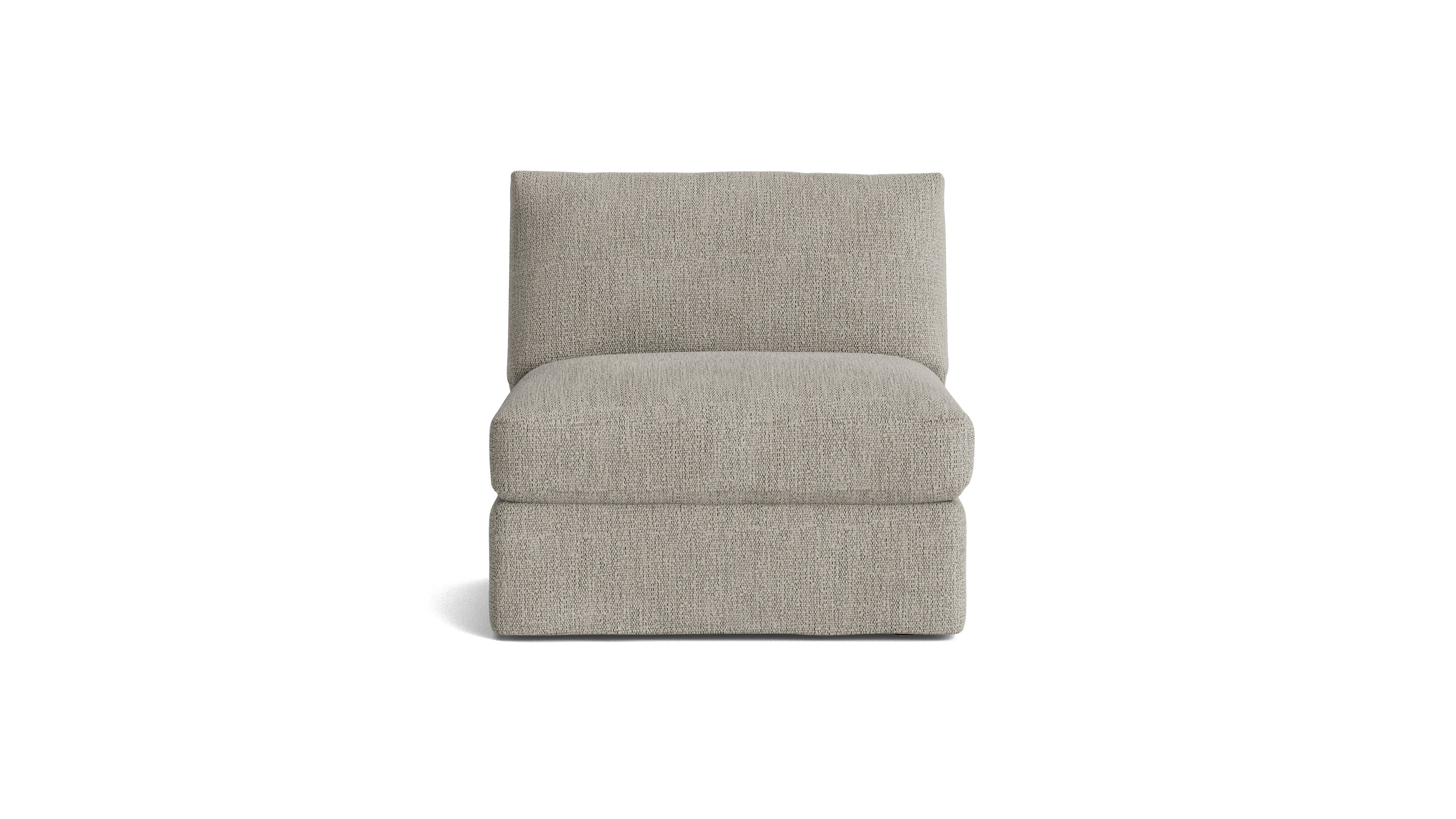 Get Together™ Armless Chair, Standard, Oatmeal