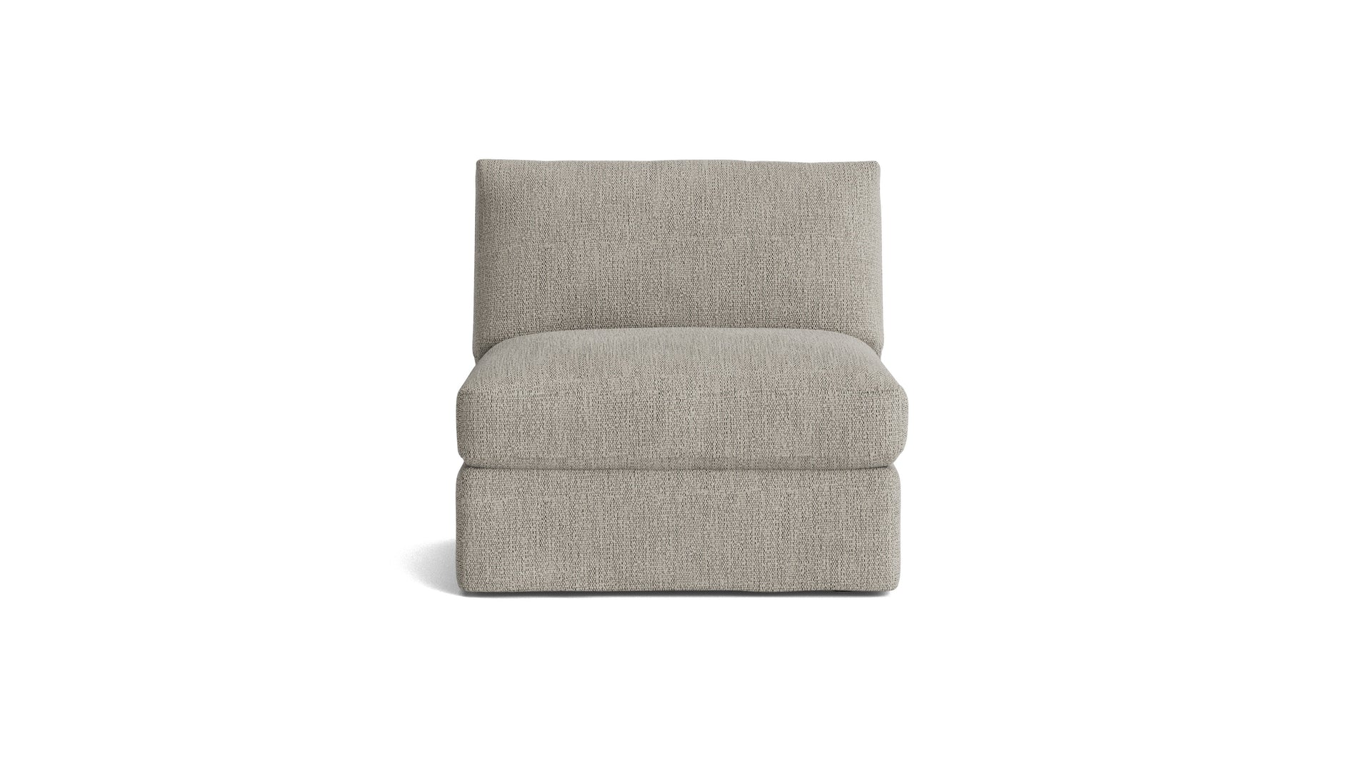 Get Together™ Armless Chair, Standard, Oatmeal_image