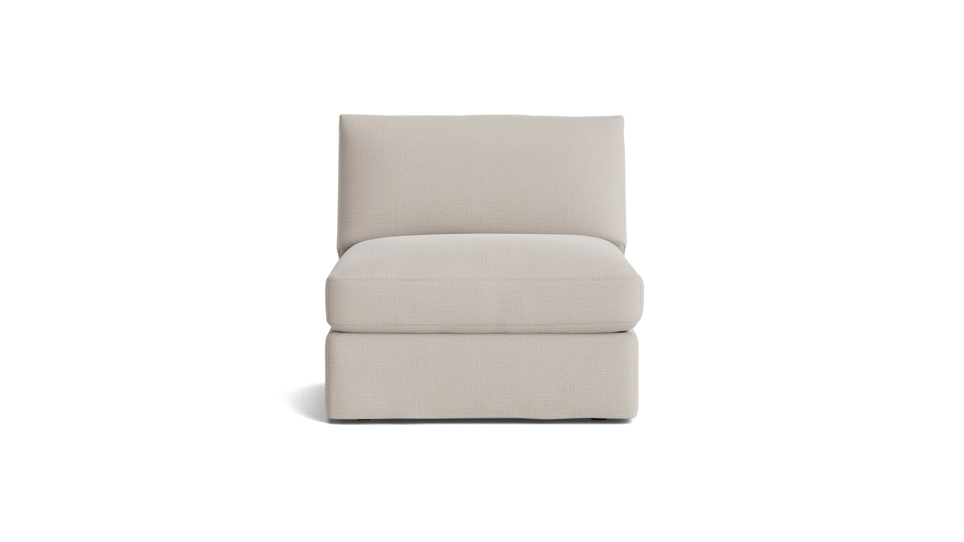 Get Together™ Armless Chair, Standard, Clay