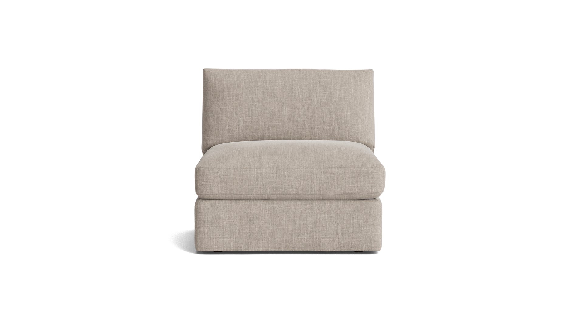 Get Together™ Armless Chair, Standard, Light Pebble_image