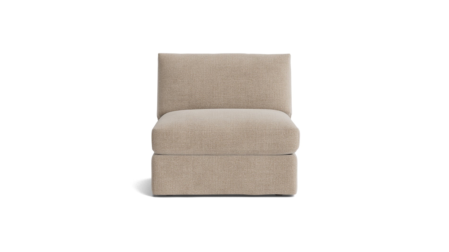 Get Together™ Armless Chair, Standard, Champagne_image