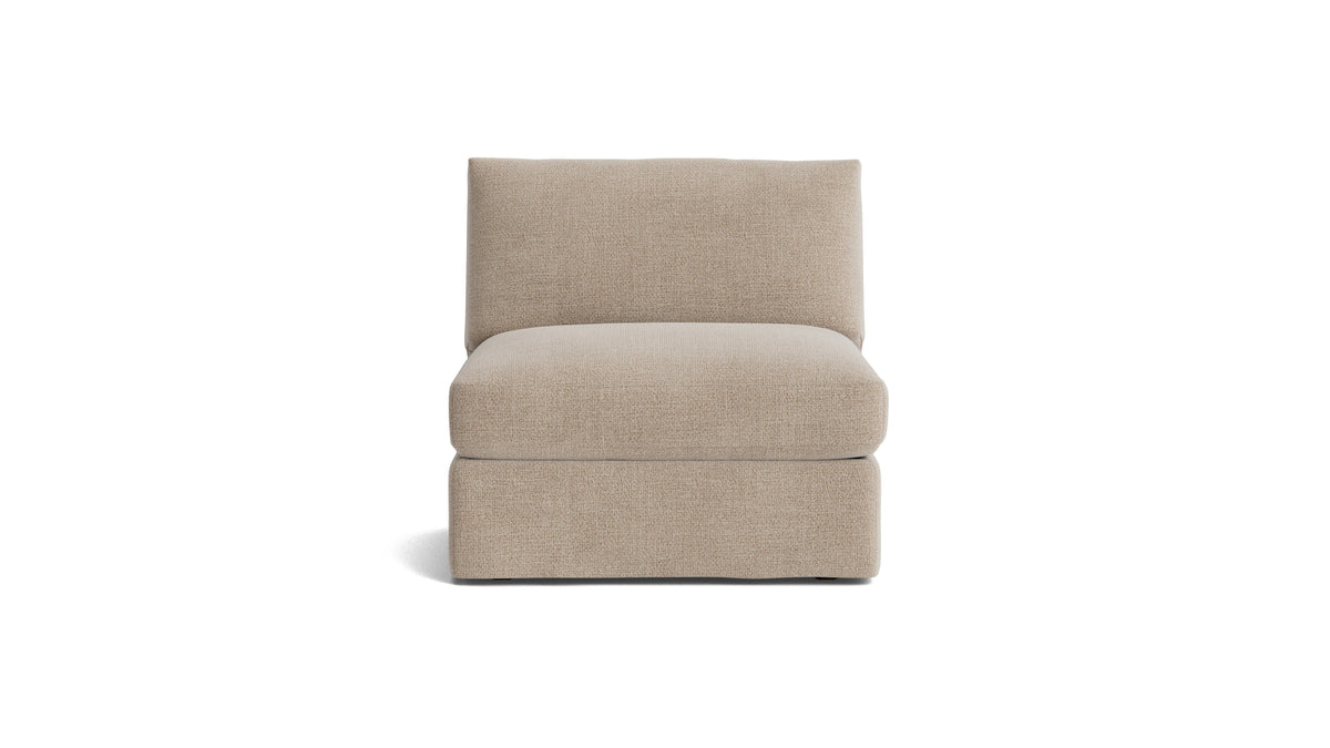 Get Together™ Armless Chair, Standard, Champagne