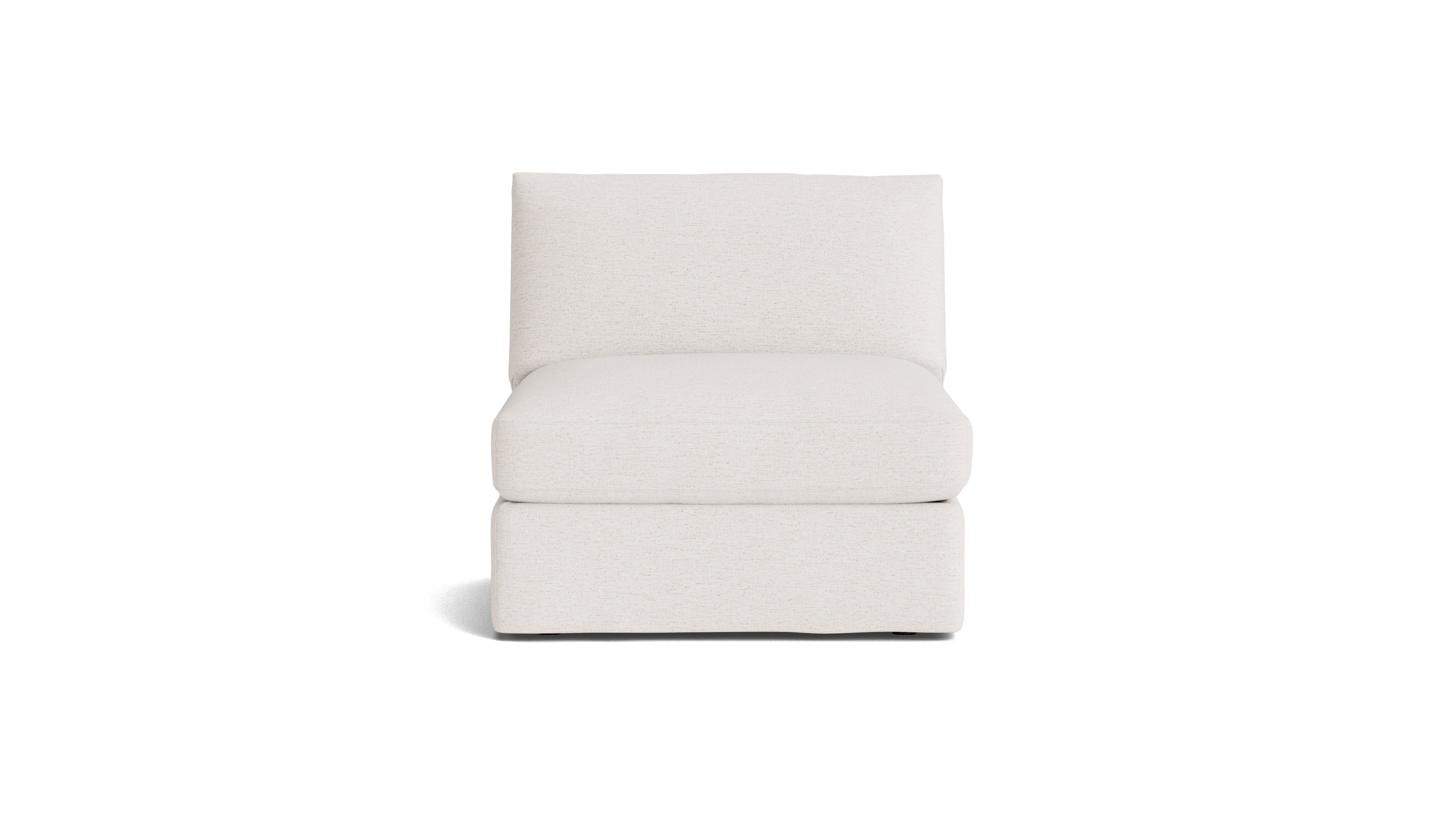 Get Together™ Armless Chair, Standard, Nomad Snow