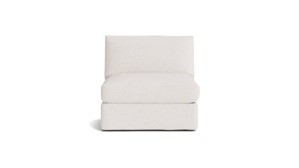 Get Together™ Armless Chair, Standard, Nomad Snow