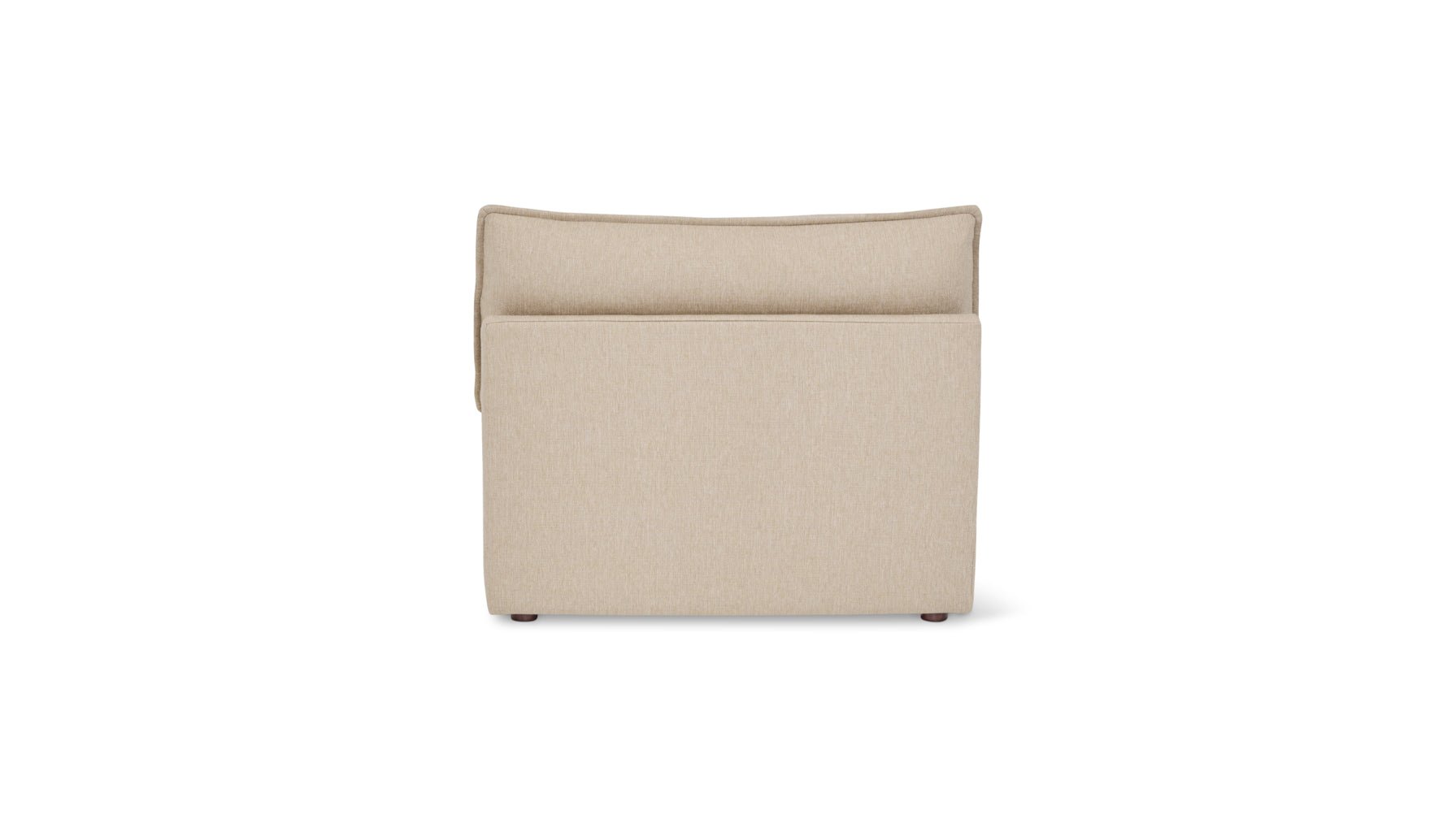 Chill Time Armless Chair, Biscuit
