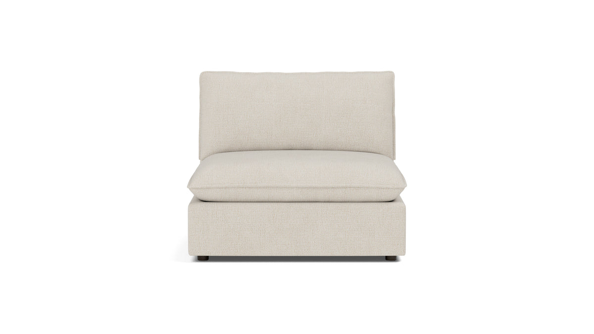 Chill Time Armless Chair, Birch