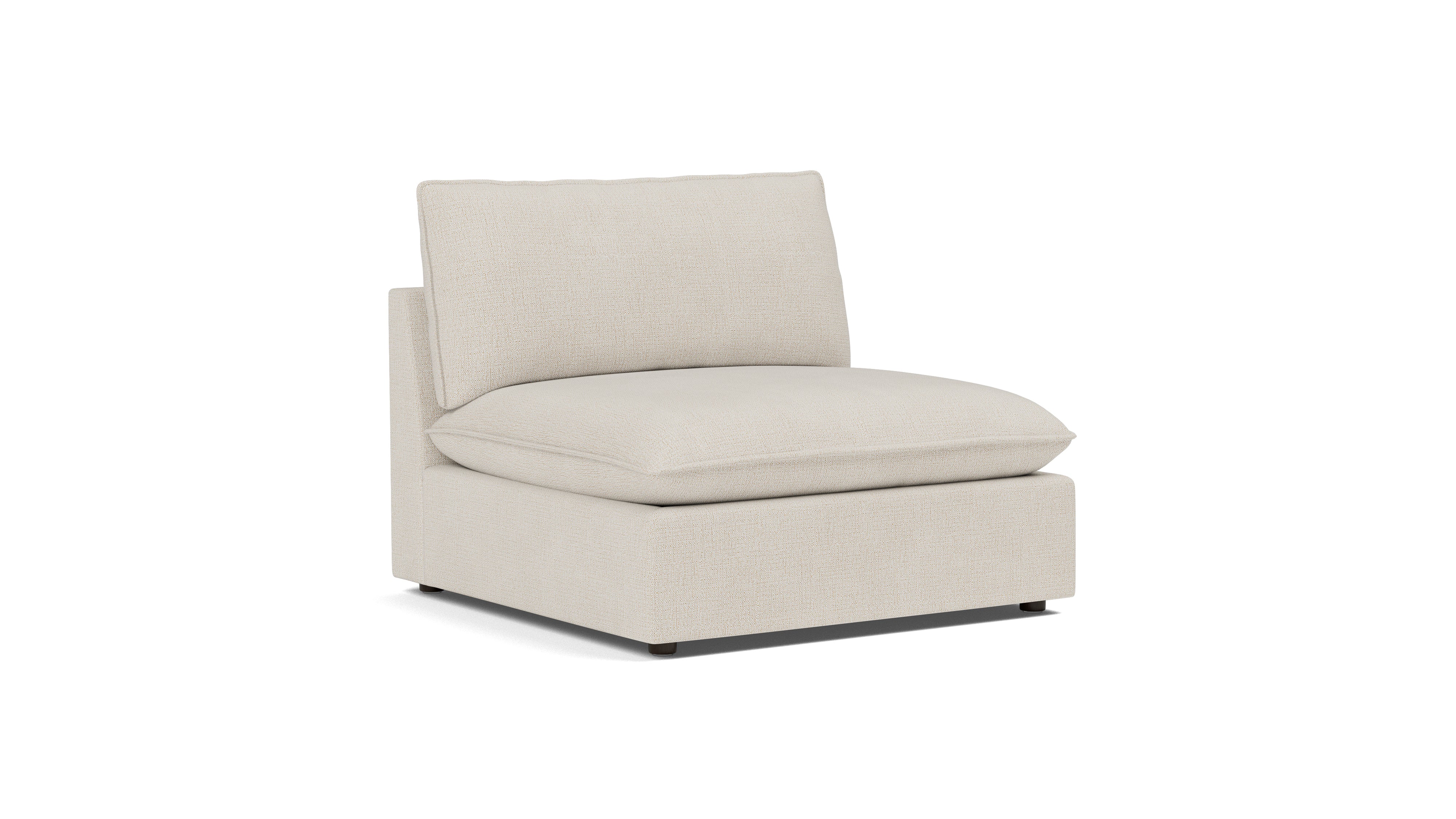 Chill Time Armless Chair, Birch