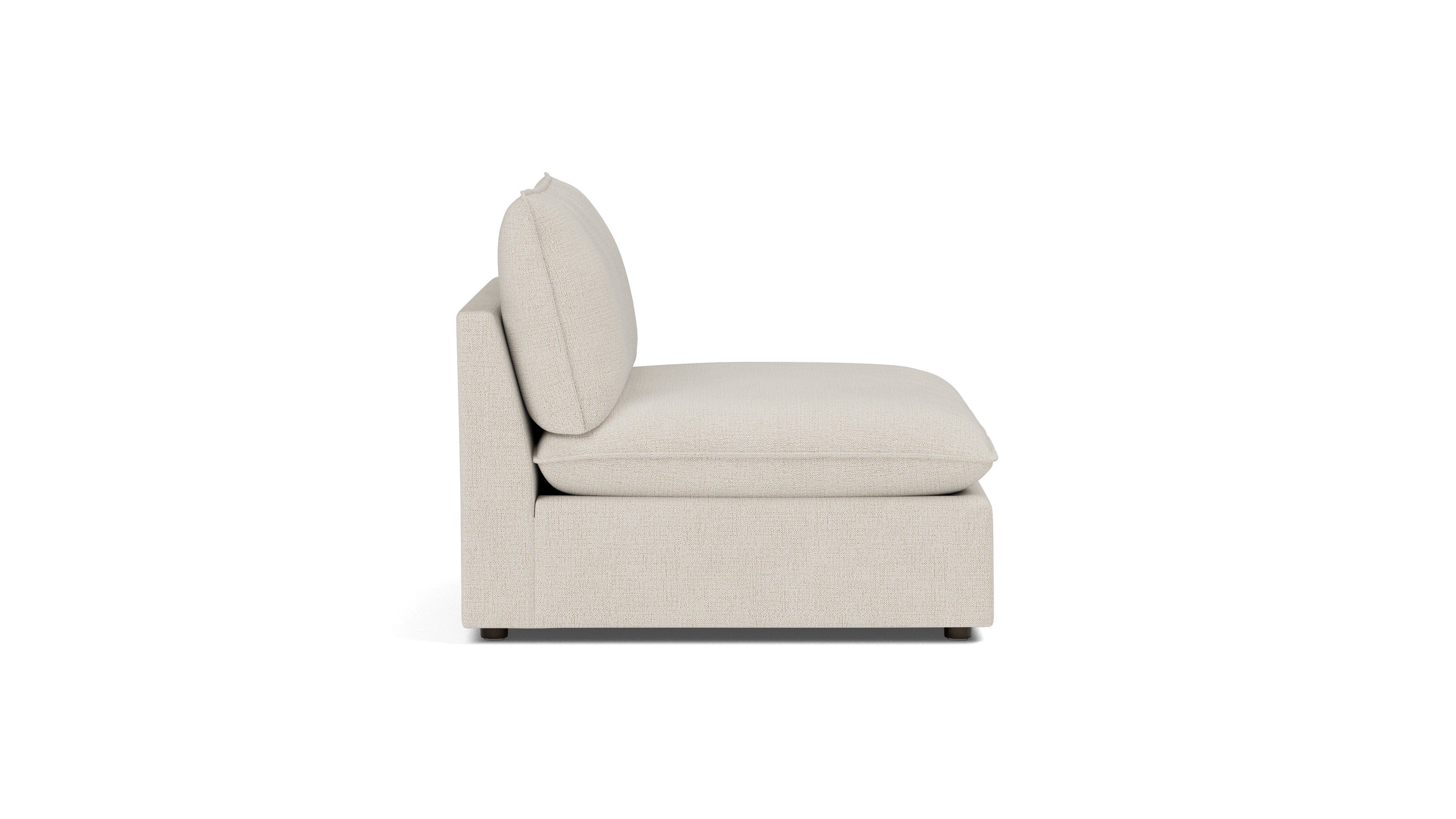 Chill Time Armless Chair, Birch