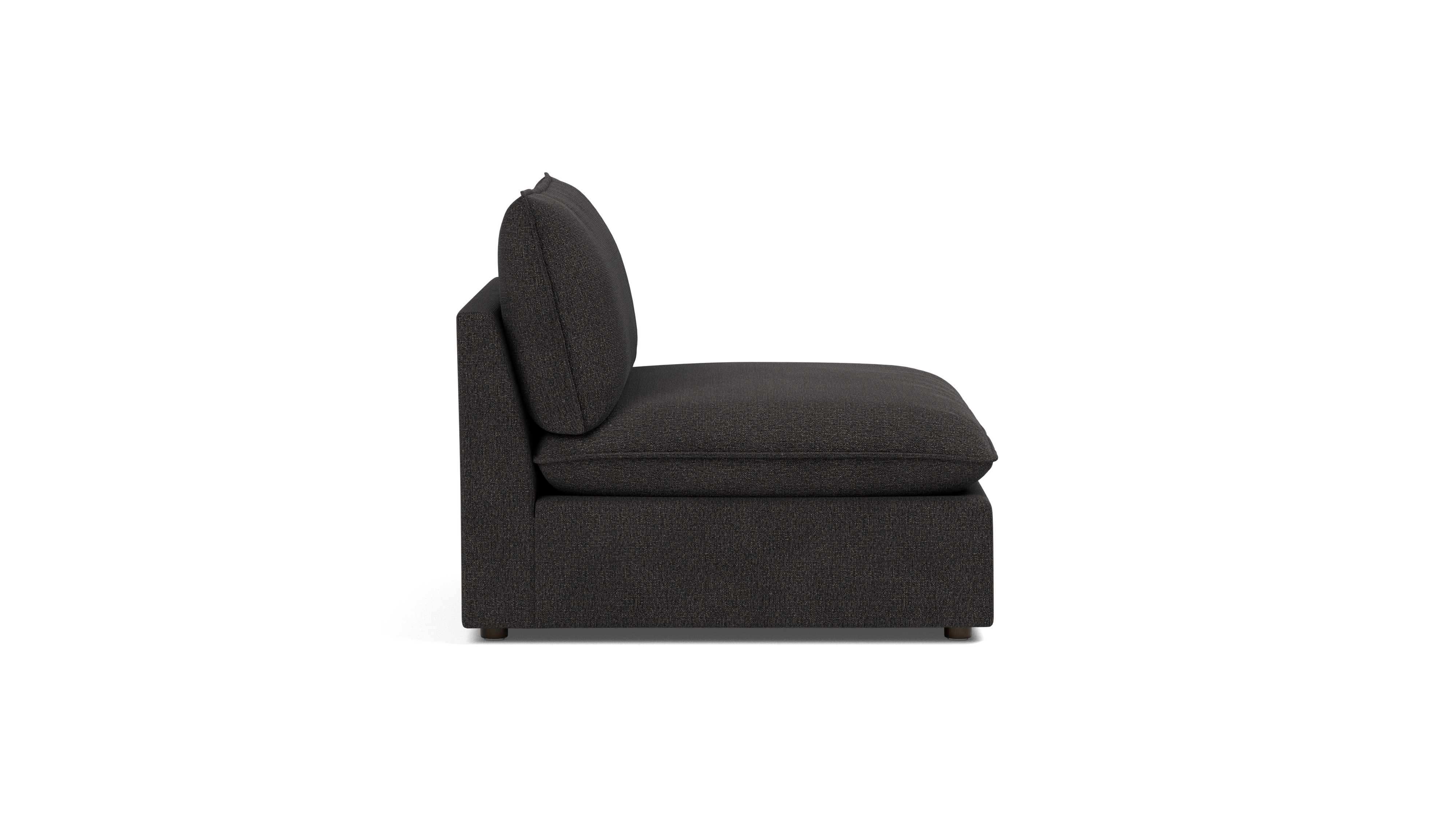 Chill Time Armless Chair, Dark Shadow