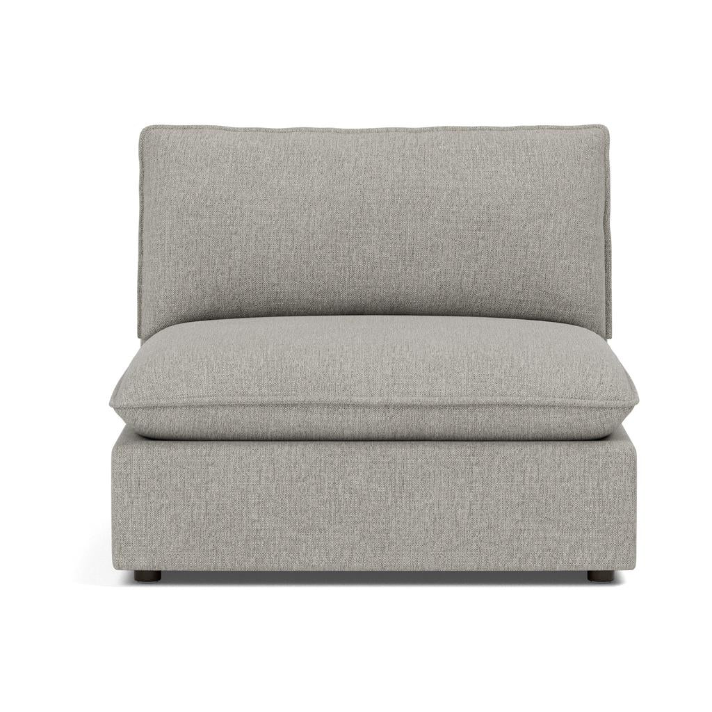 Chill Time Armless Chair, Heather