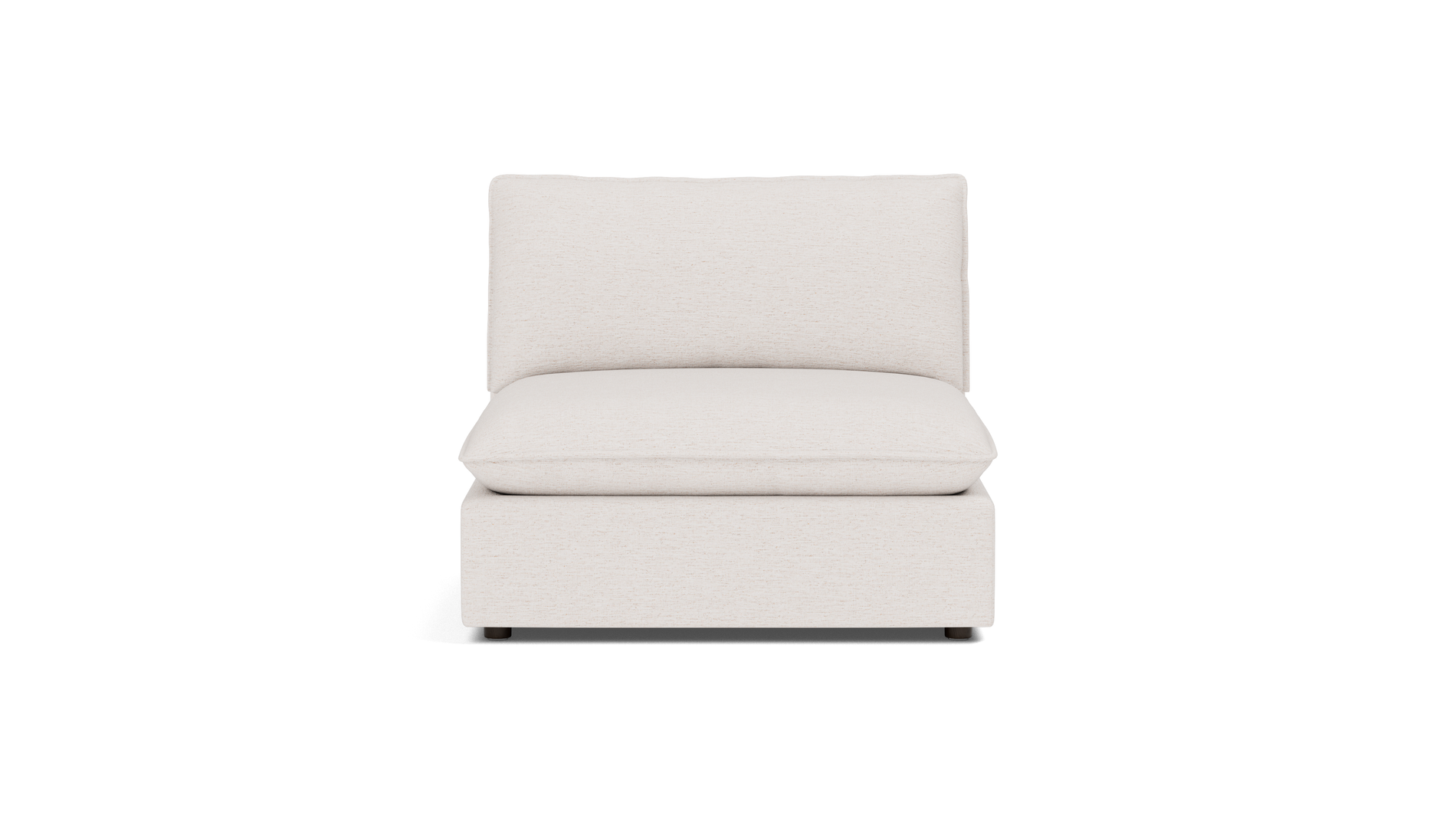 Chill Time Armless Chair, Nomad Snow_image