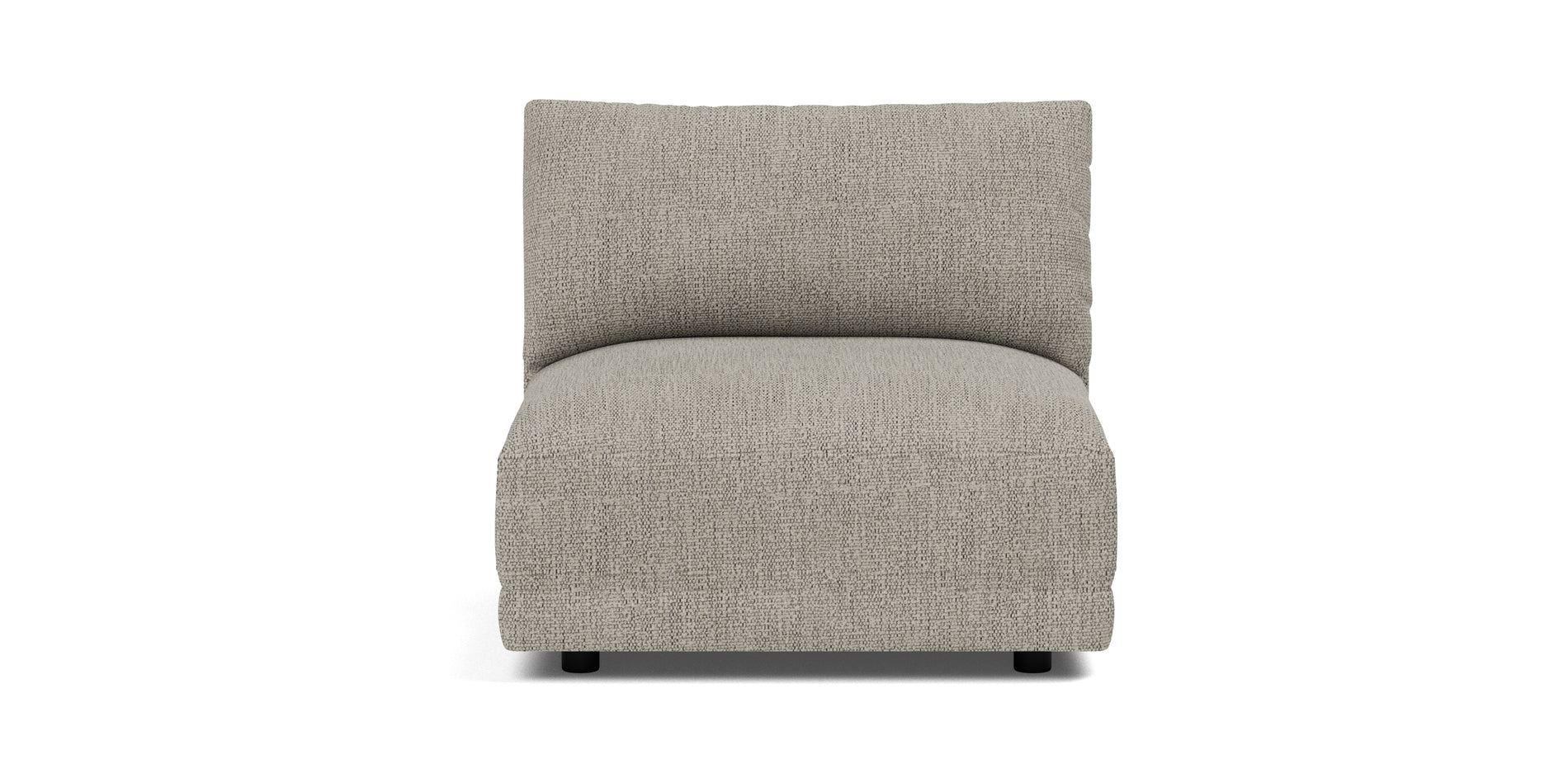 Soft Spot Armless Chair, Oatmeal_image