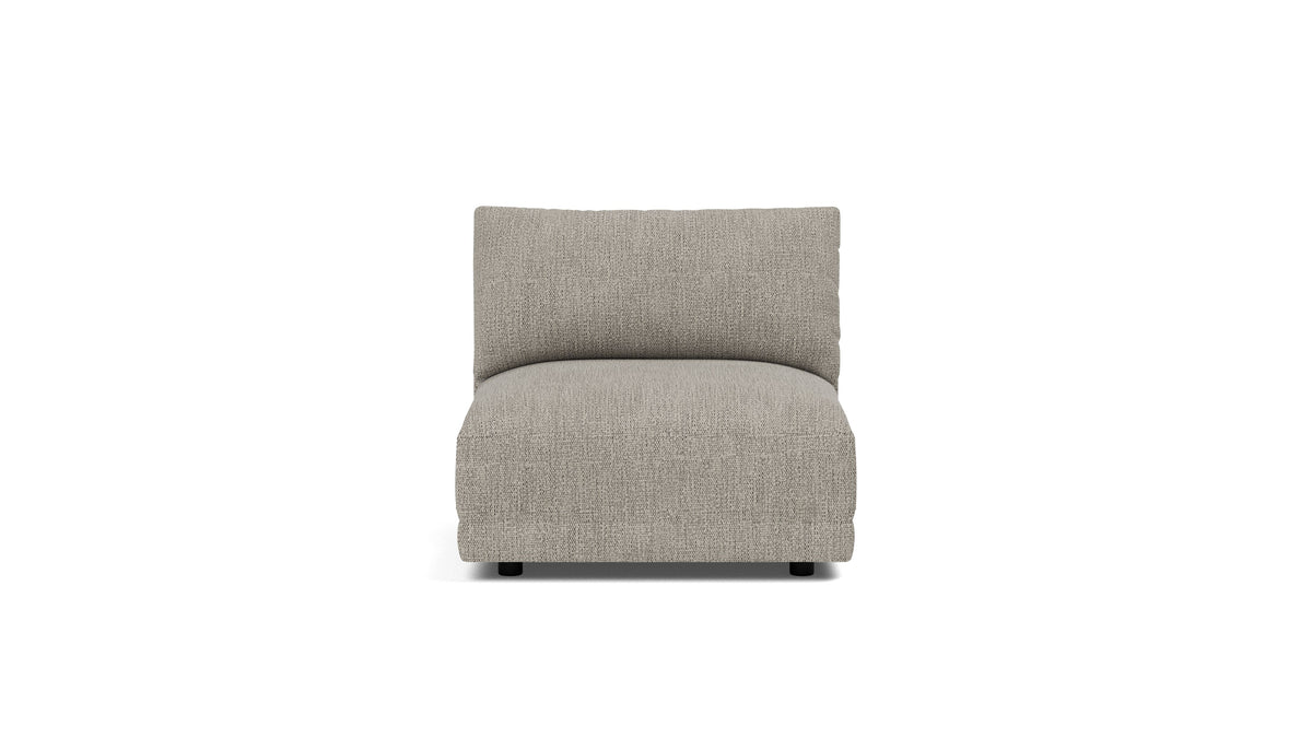 Soft Spot Armless Chair, Oatmeal