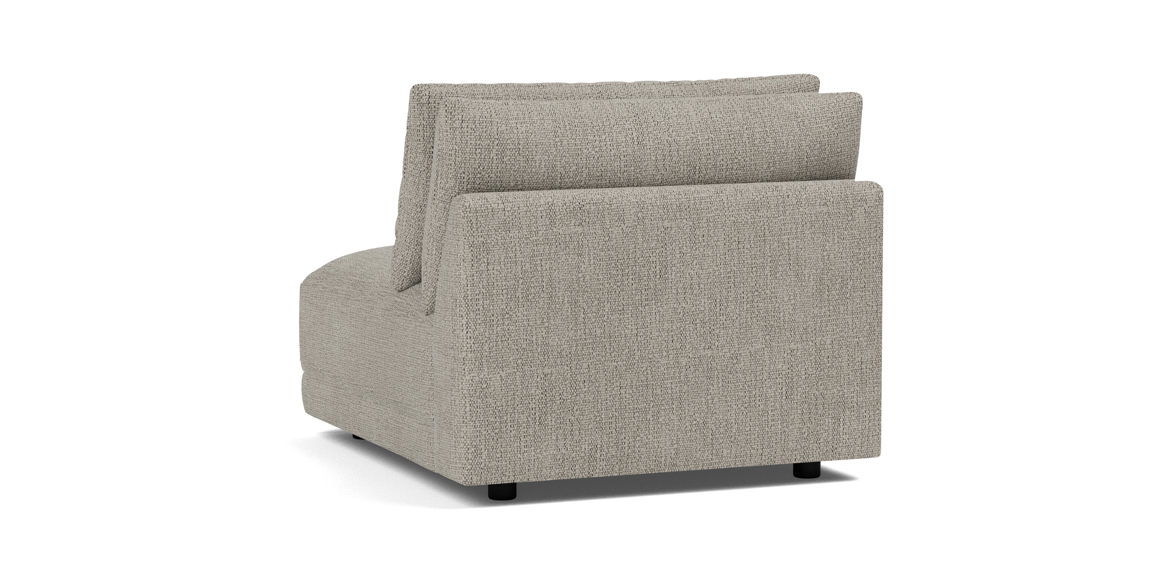 Soft Spot Armless Chair, Oatmeal