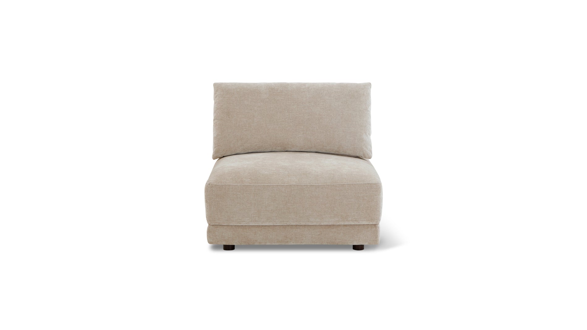 Soft Spot Armless Chair, Cashew_image