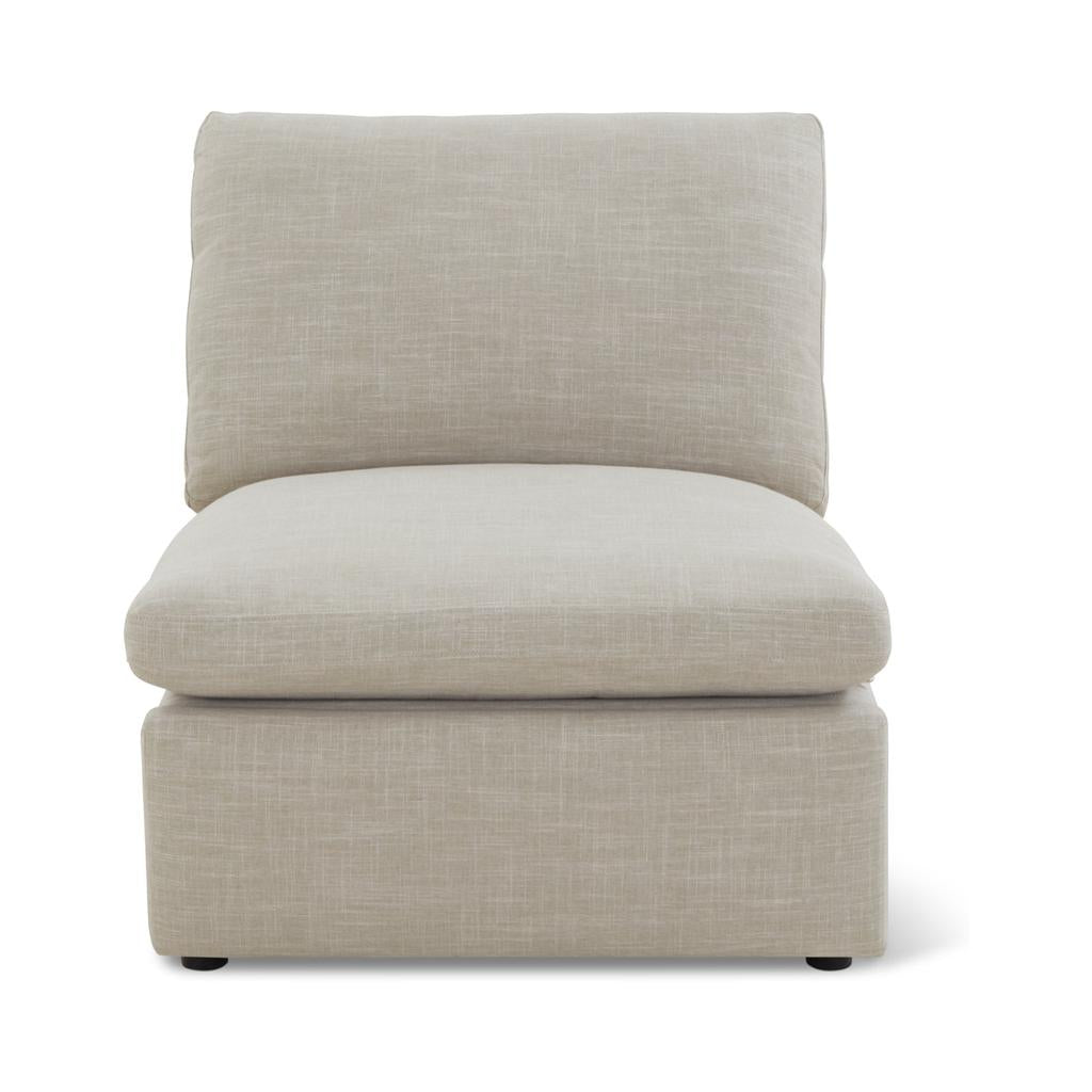 Lift Off Armless Chair, Light Pebble