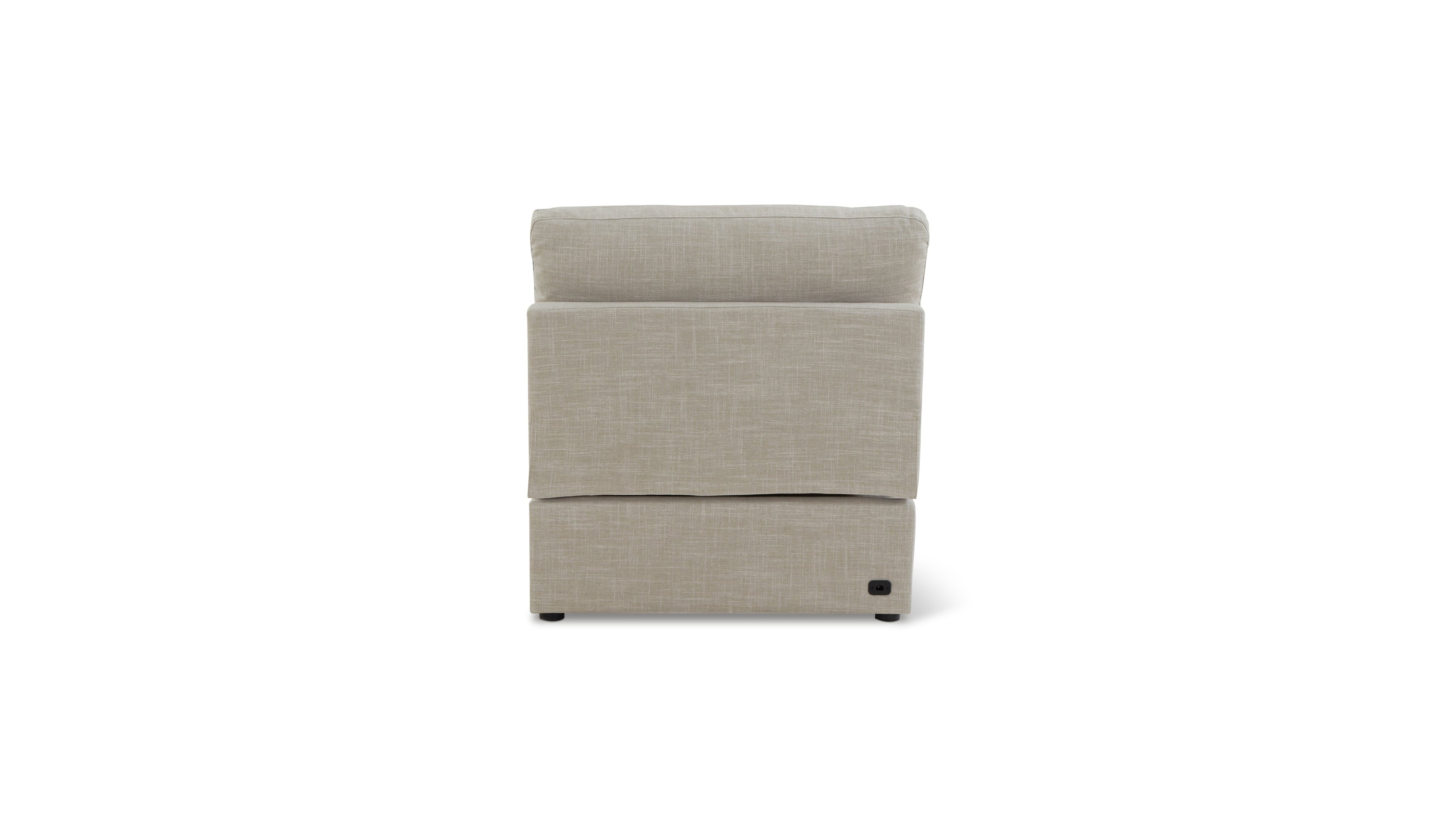 Lift Off Power Recliner Armless Chair, Light Pebble - Sundays Company CanadaCHA-YJ-016-029