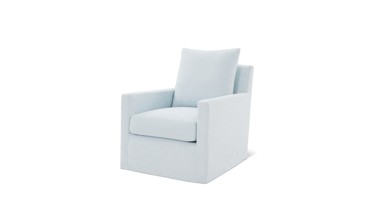 Turning Point Swivel Lounge Chair, Cove — alternate view