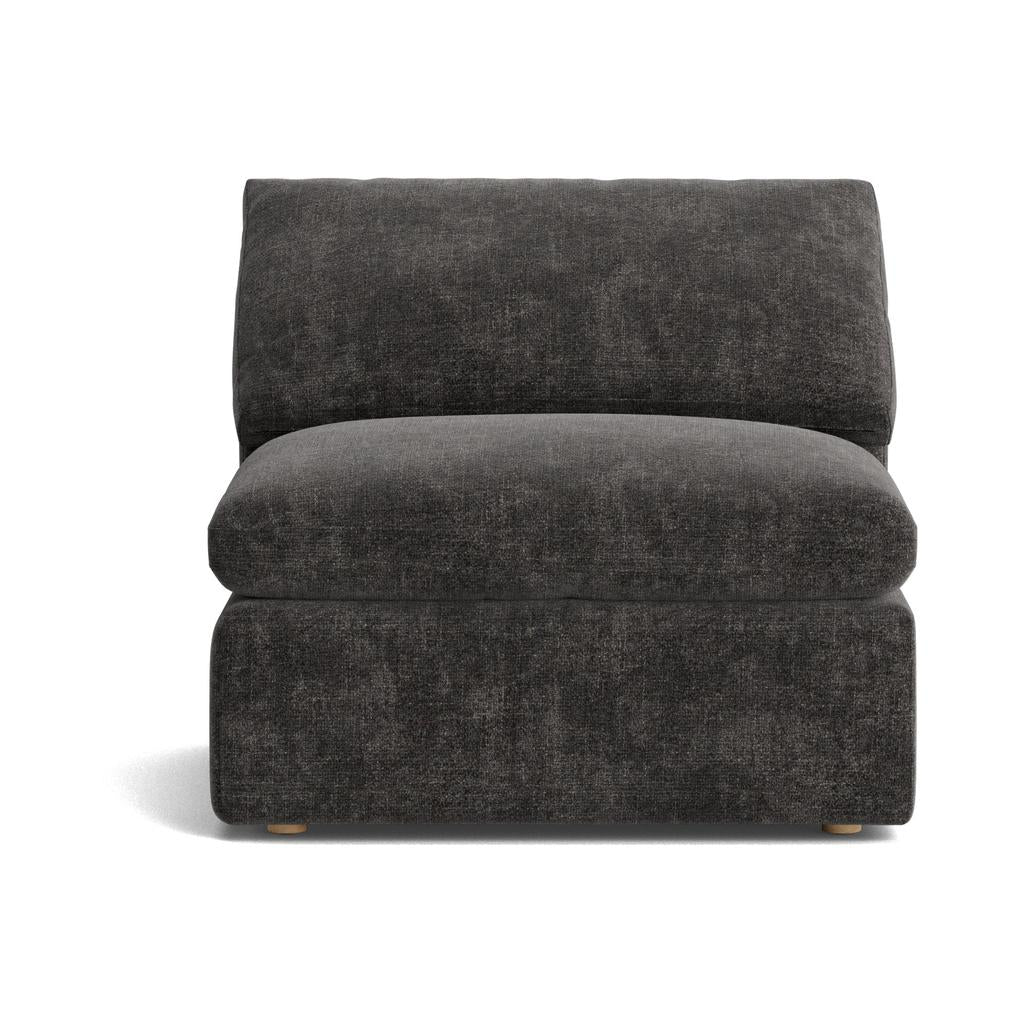 Movie Night™ Armless Chair, Large, Truffle