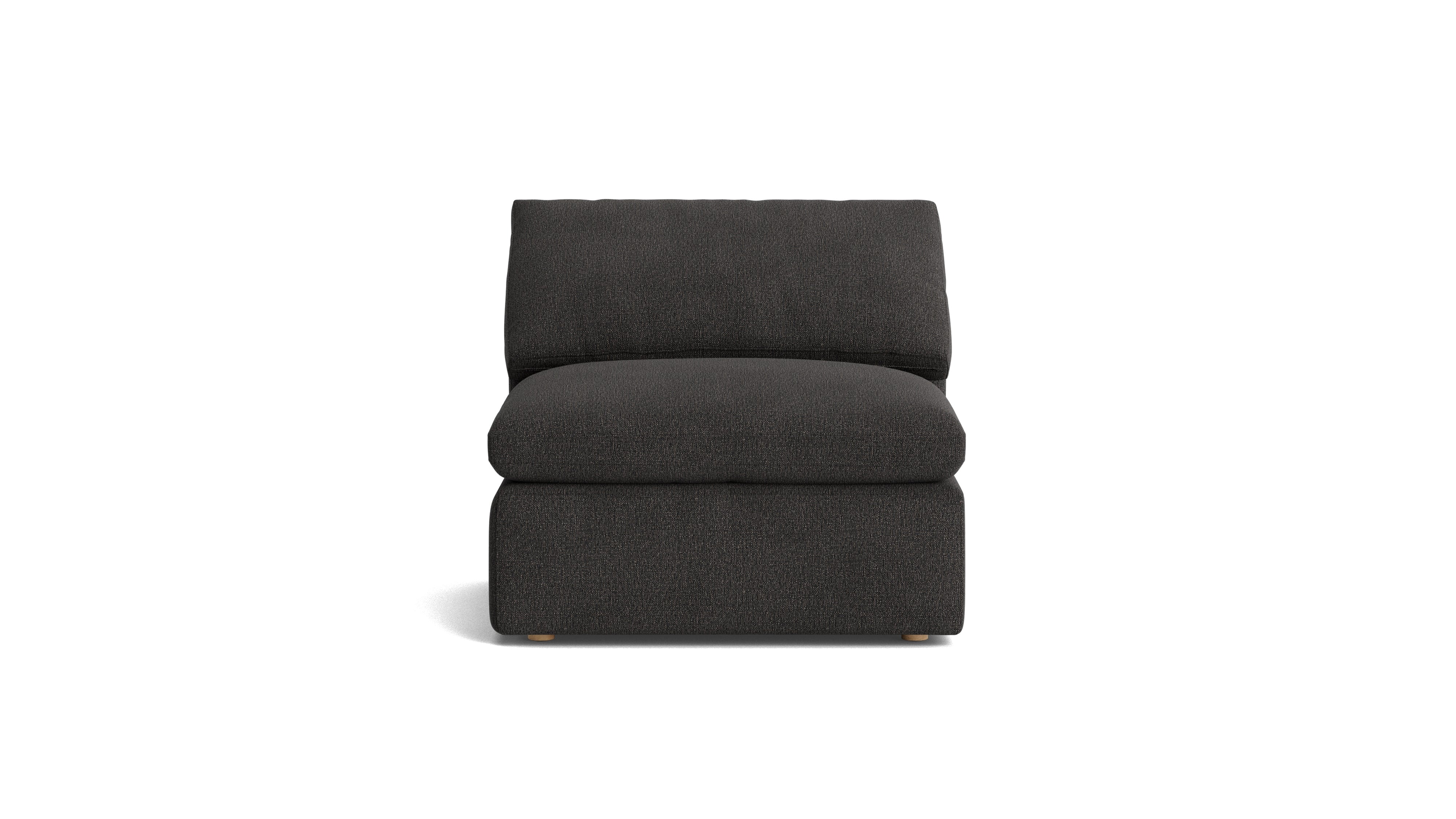 Movie Night™ Armless Chair, Large, Dark Shadow