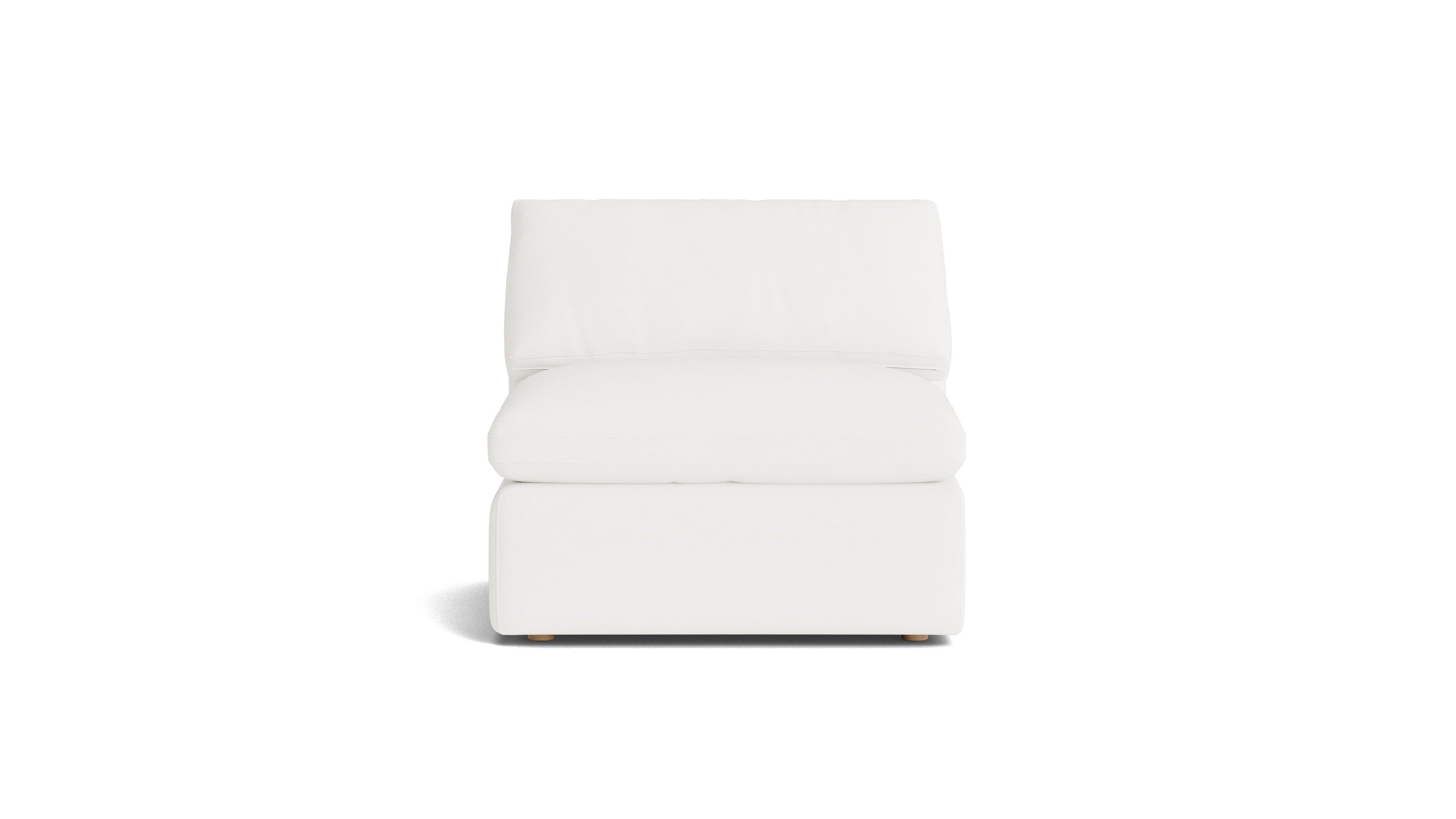 Movie Night™ Armless Chair, Large, Brie