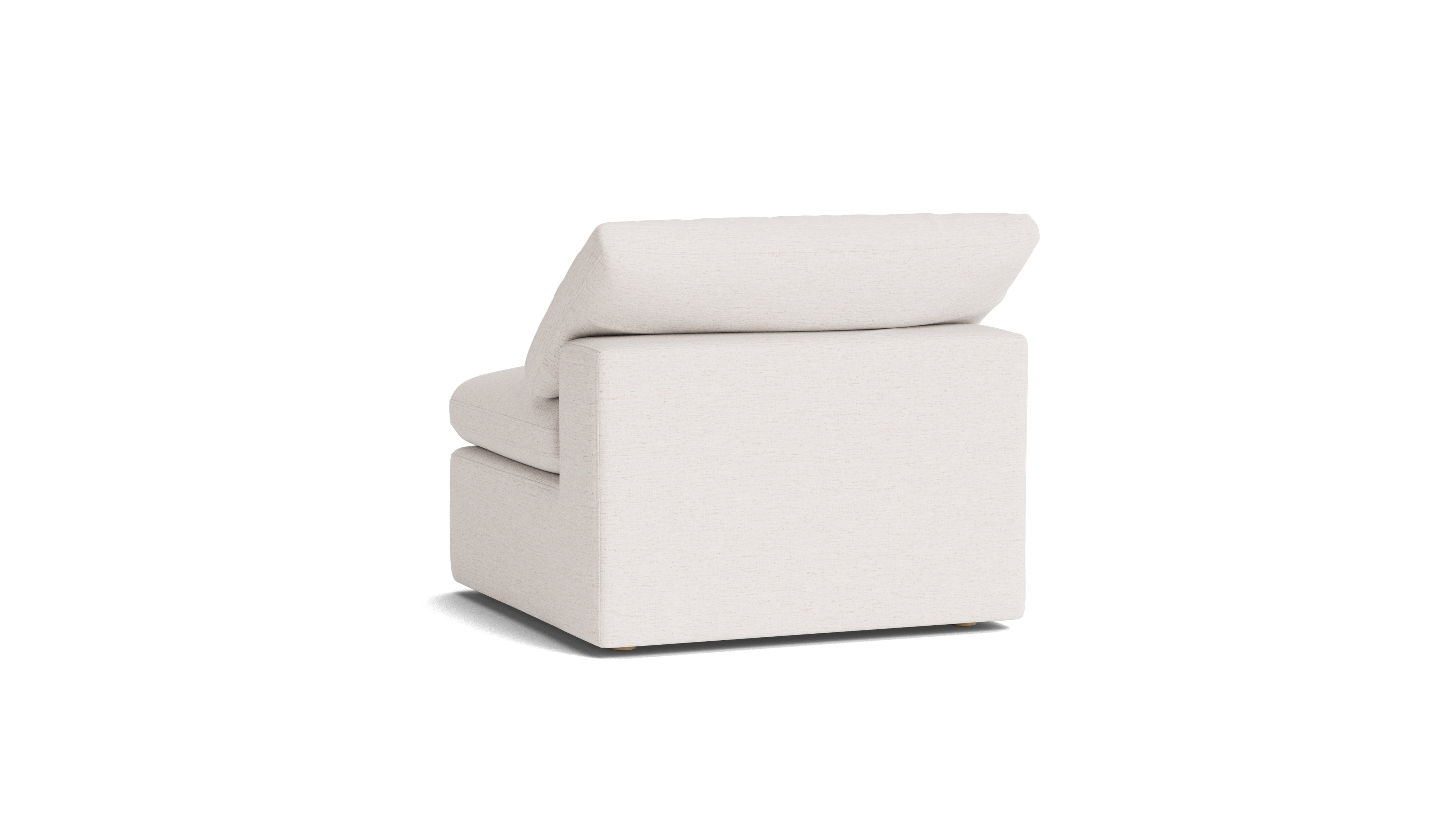 Movie Night™ Armless Chair, Large, Nomad Snow